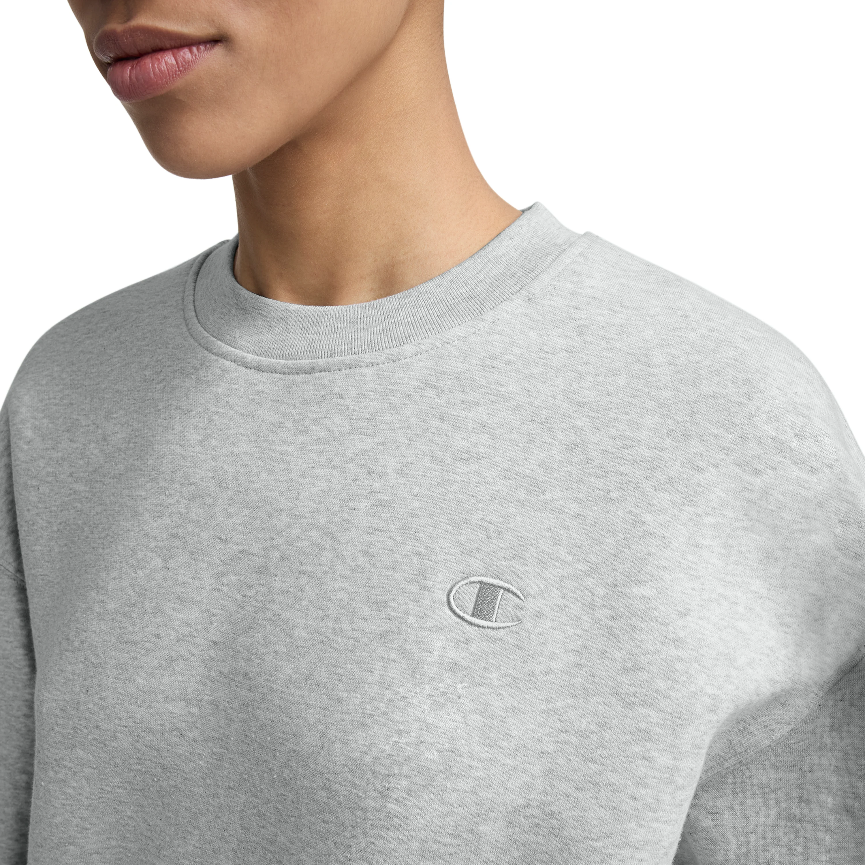 Powerblend Crewneck Sweatshirt, Small "C" - Image 3