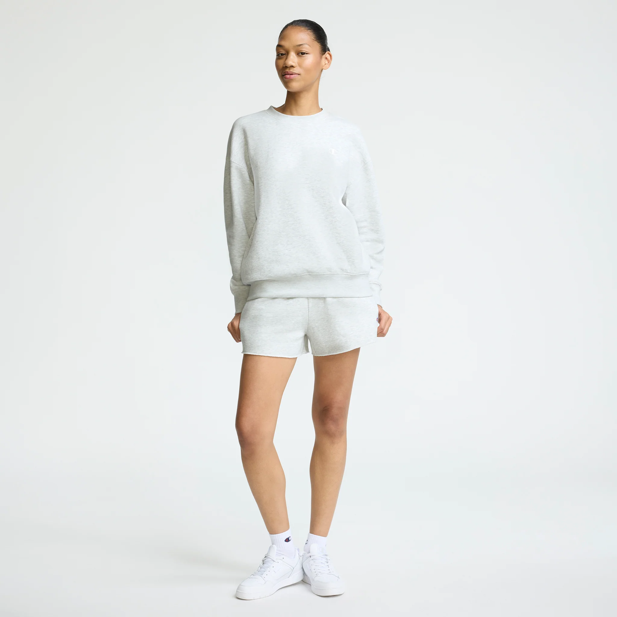 Powerblend Crewneck Sweatshirt, Small "C" - Image 4