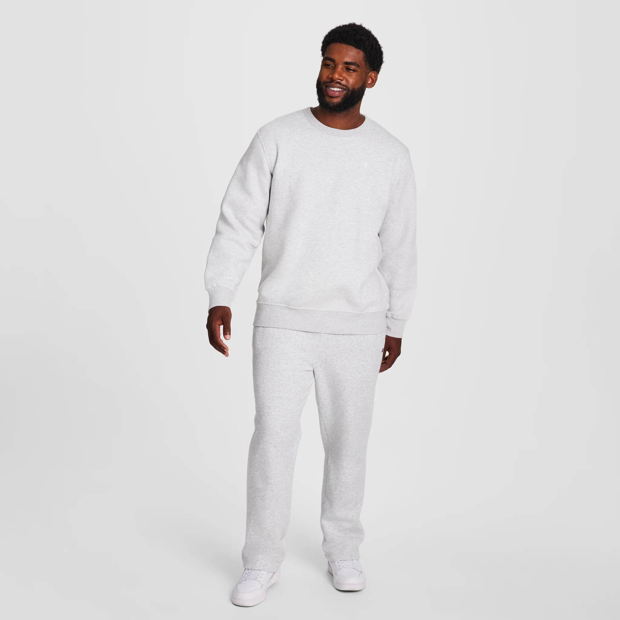 Powerblend Crewneck Sweatshirt, C Logo - Big & Tall - Image 5