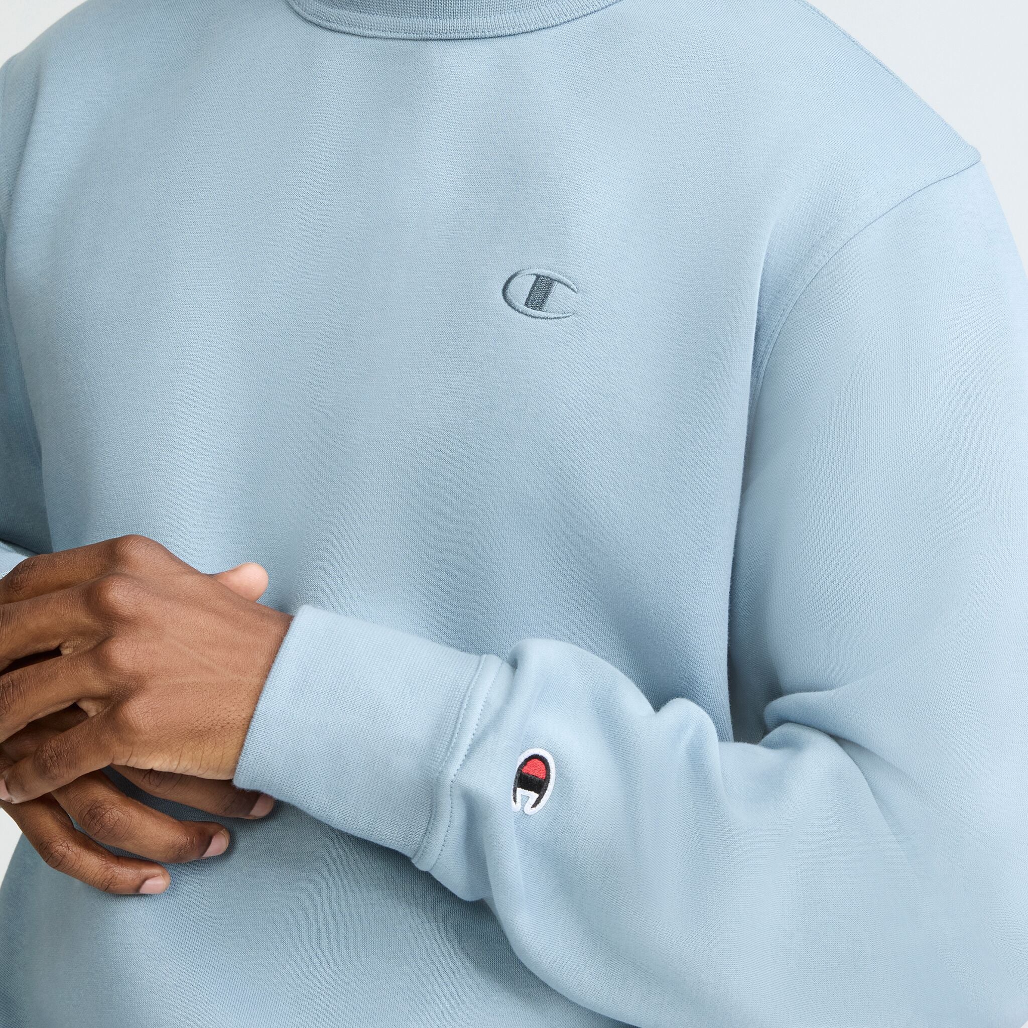 Powerblend Crewneck Sweatshirt, C Logo - Image 3