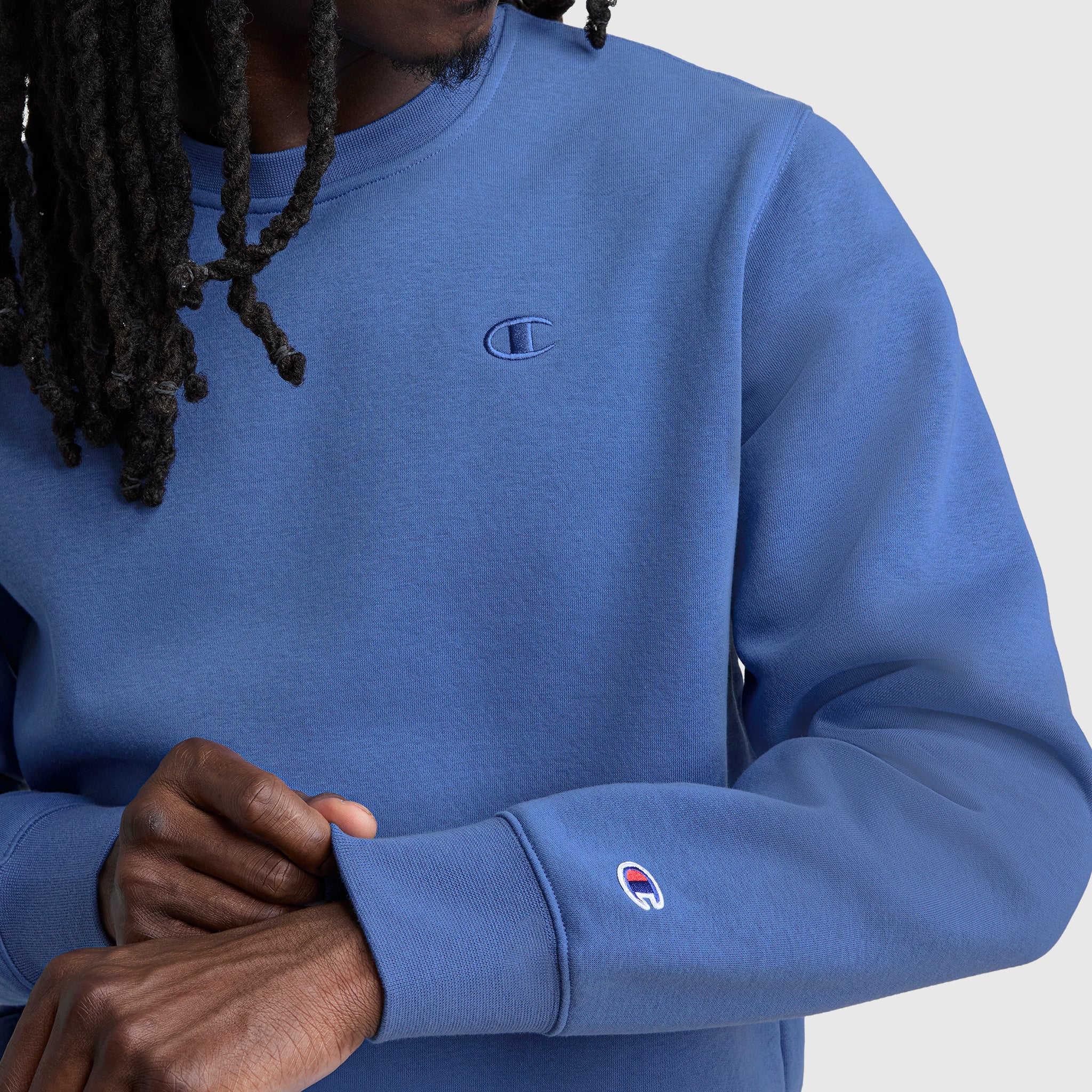 Powerblend Crewneck Sweatshirt, C Logo - Image 3