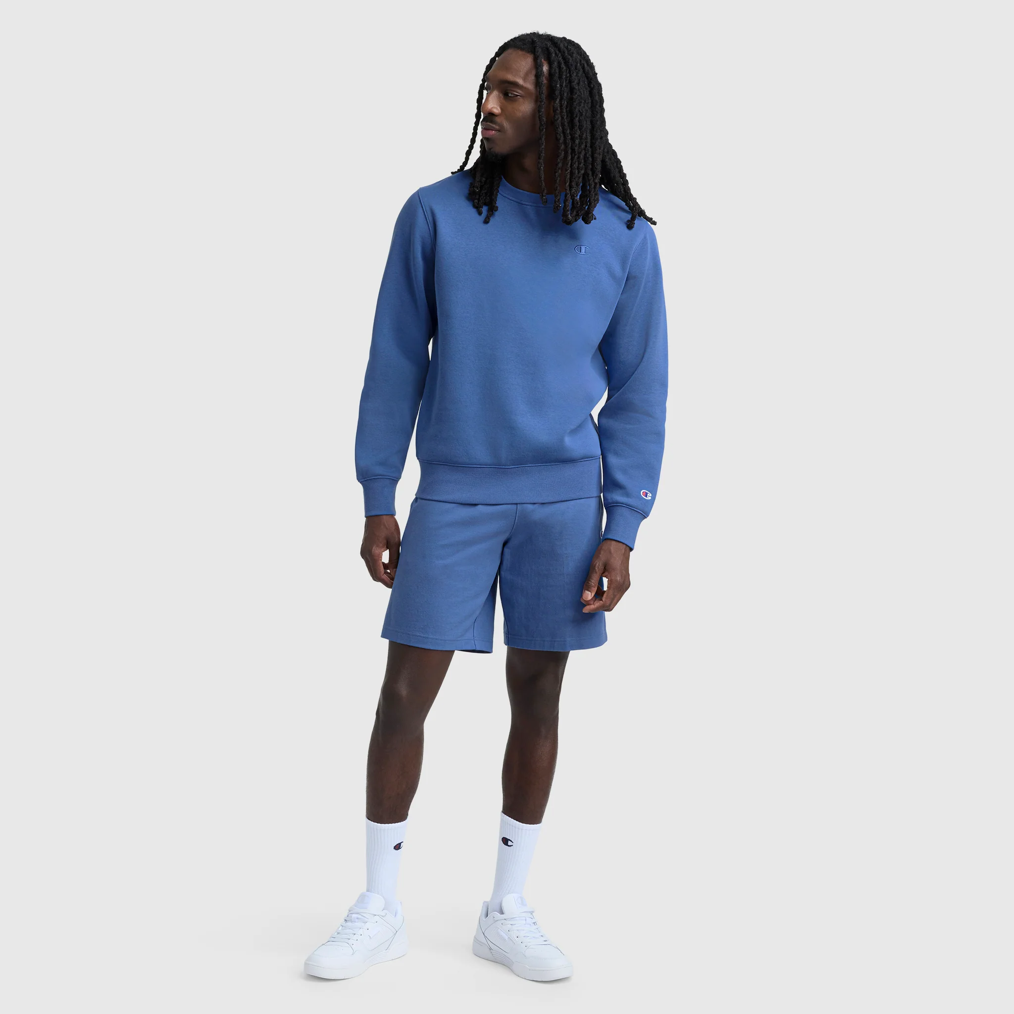 Powerblend Crewneck Sweatshirt, C Logo - Image 5