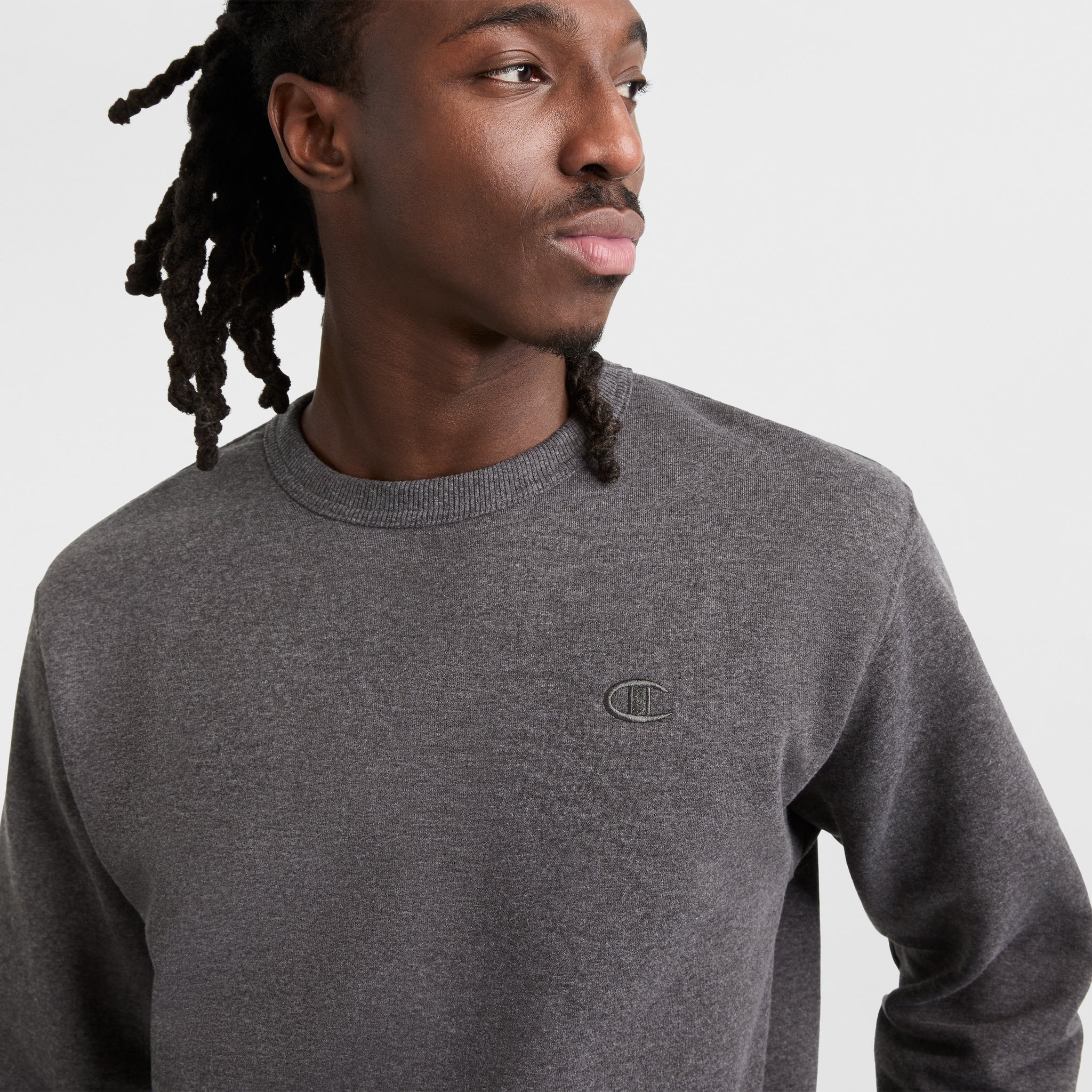 Powerblend Crewneck Sweatshirt, C Logo - Image 2