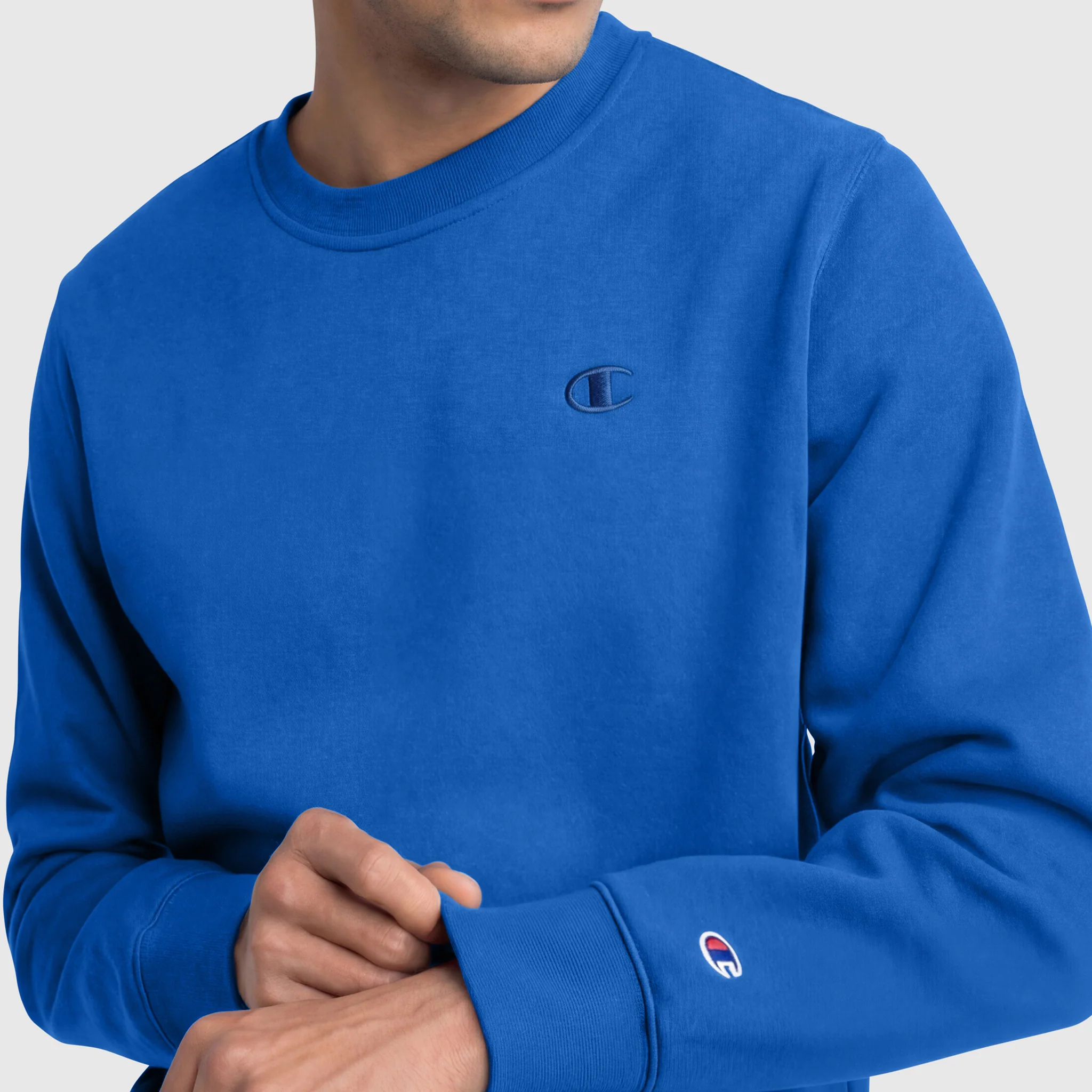 Powerblend Crewneck Sweatshirt, C Logo - Image 3