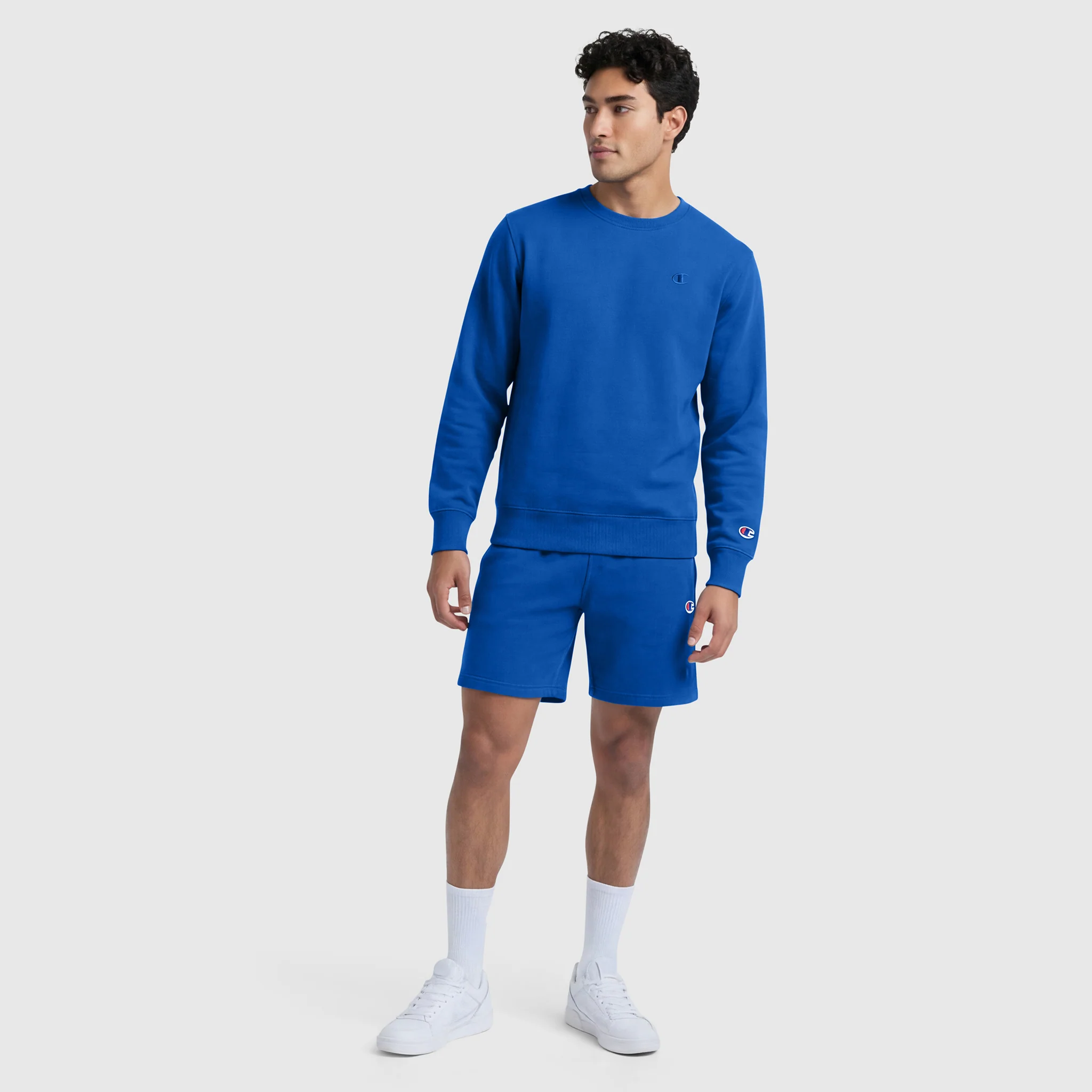 Powerblend Crewneck Sweatshirt, C Logo - Image 5