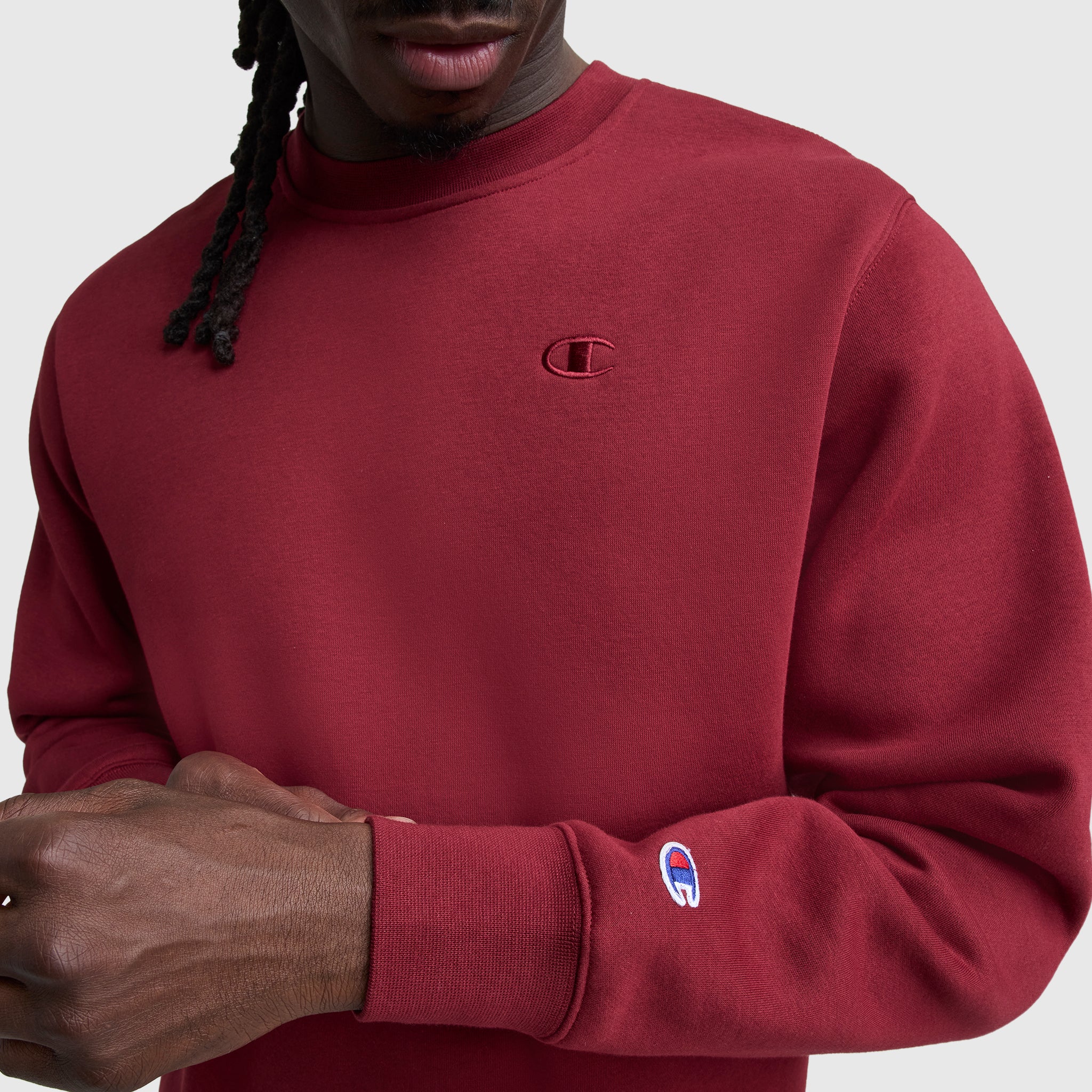 Powerblend Crewneck Sweatshirt, C Logo - Image 4
