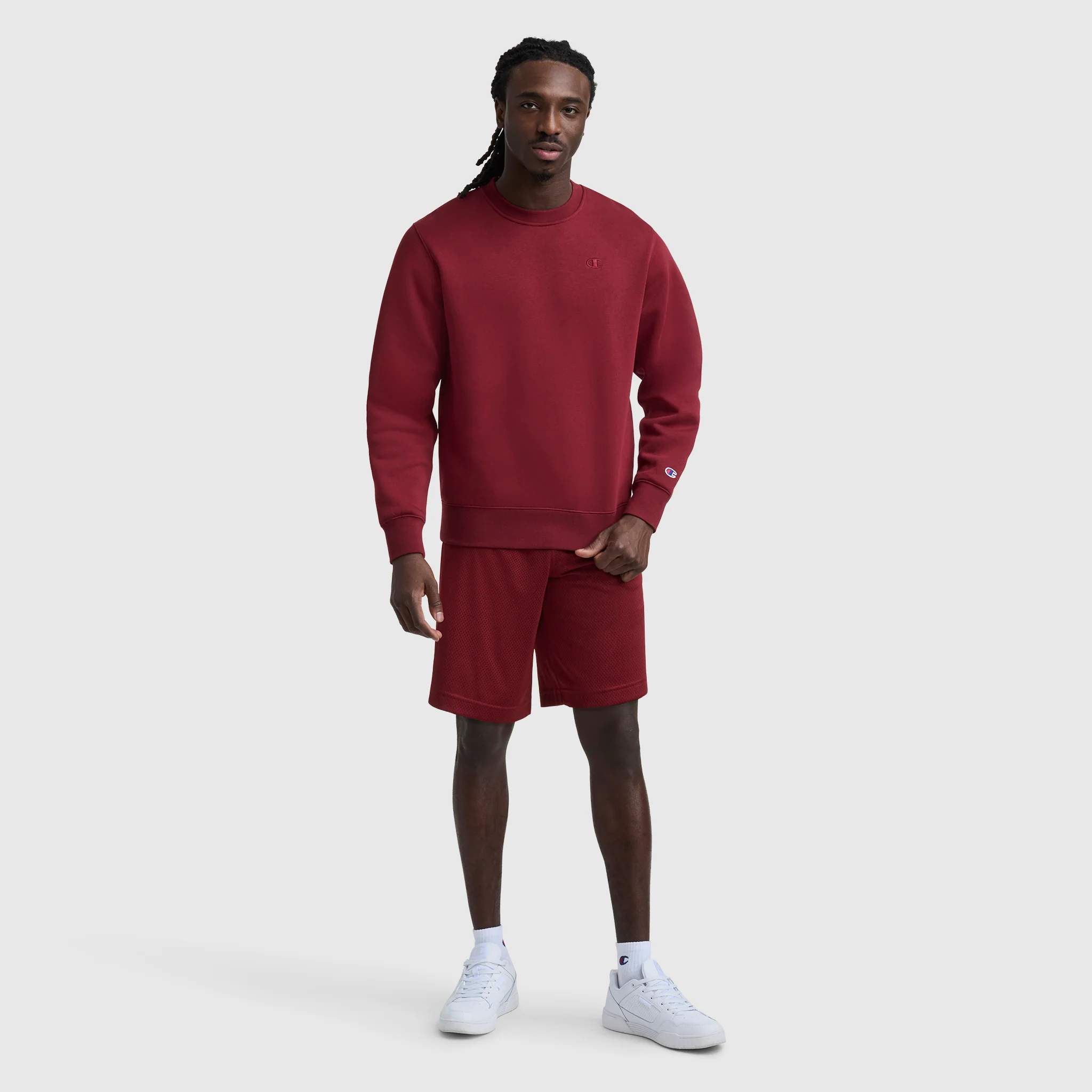 Powerblend Crewneck Sweatshirt, C Logo - Image 5