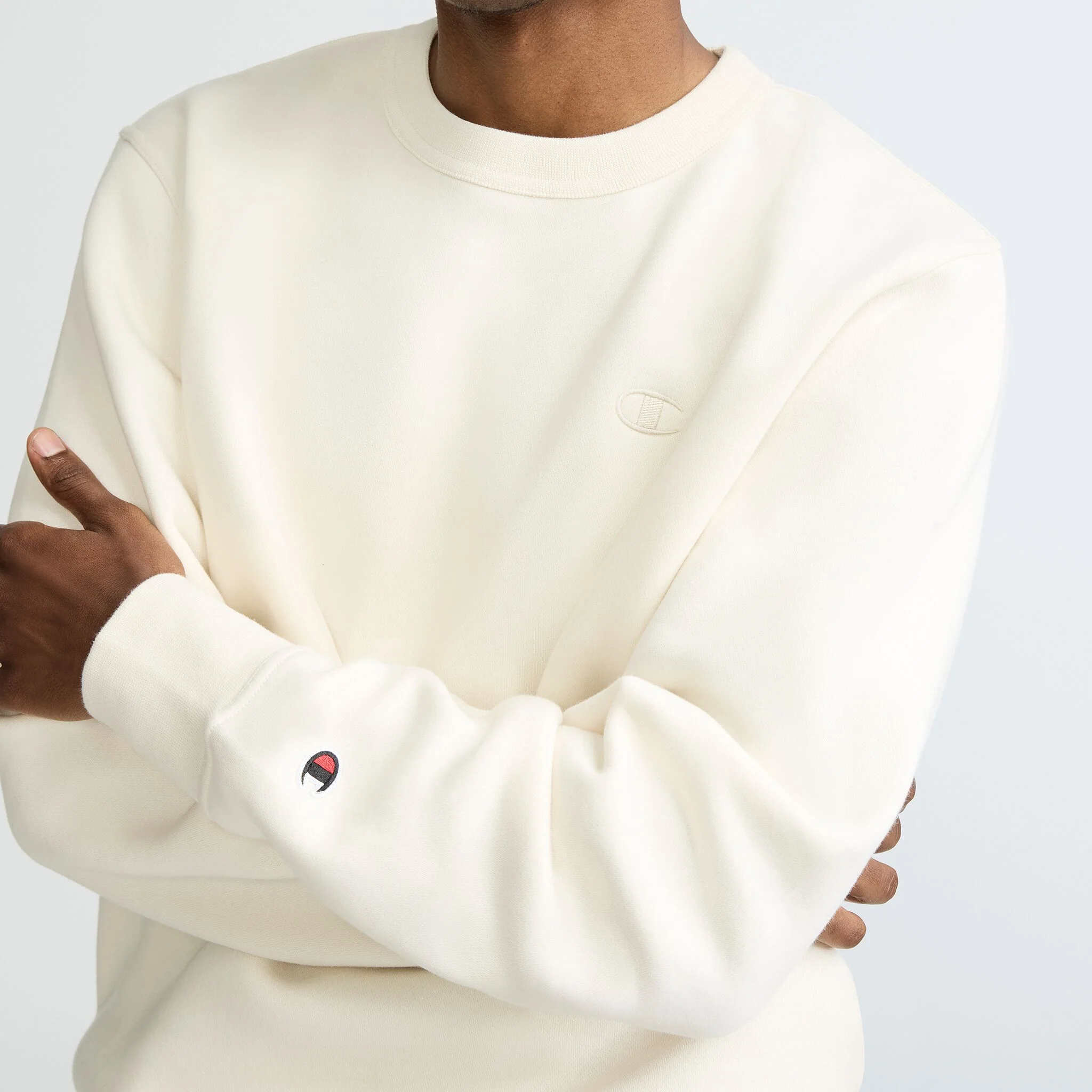 Powerblend Crewneck Sweatshirt, C Logo - Image 3