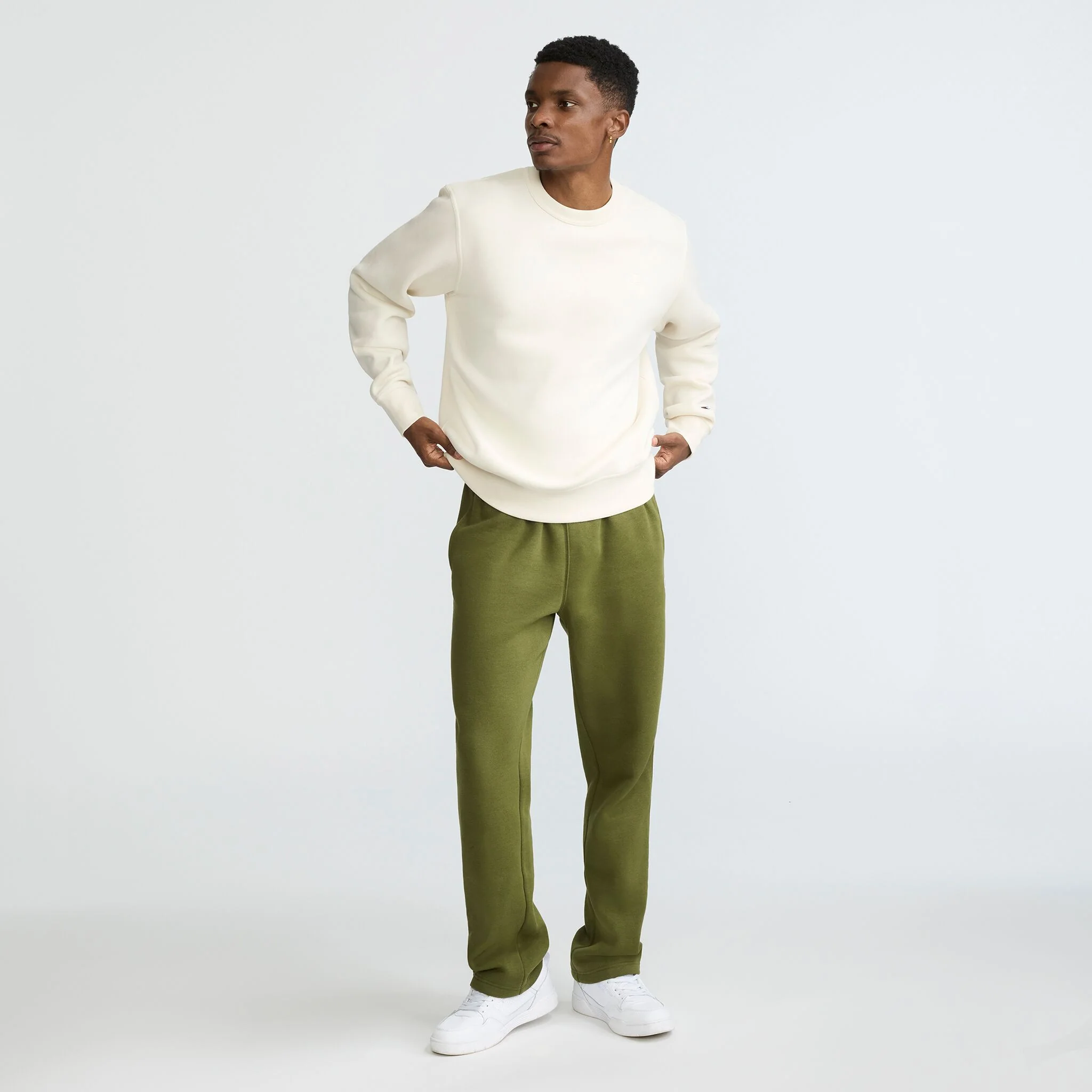 Powerblend Crewneck Sweatshirt, C Logo - Image 4