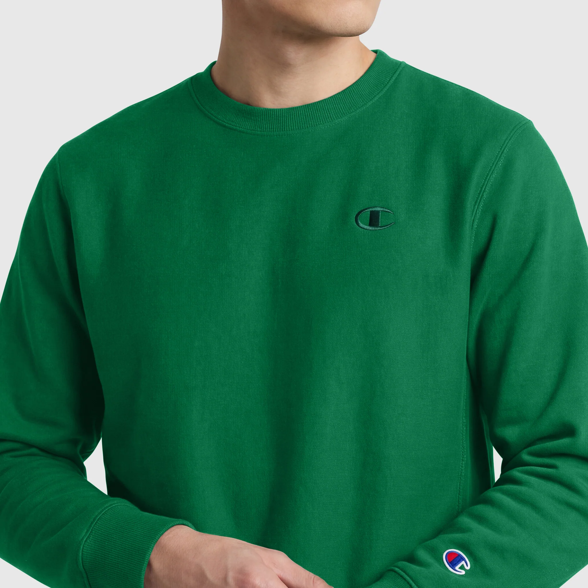Powerblend Crewneck Sweatshirt, C Logo - Image 3