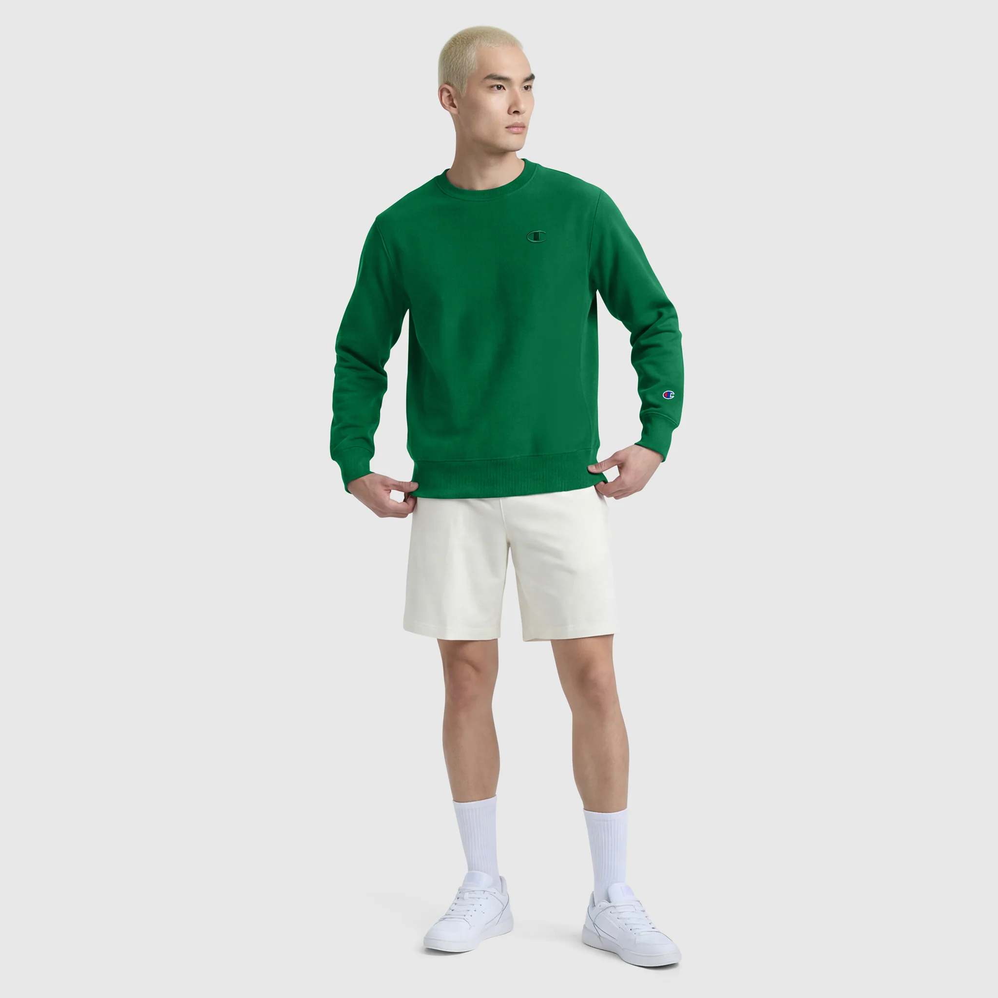 Powerblend Crewneck Sweatshirt, C Logo - Image 6