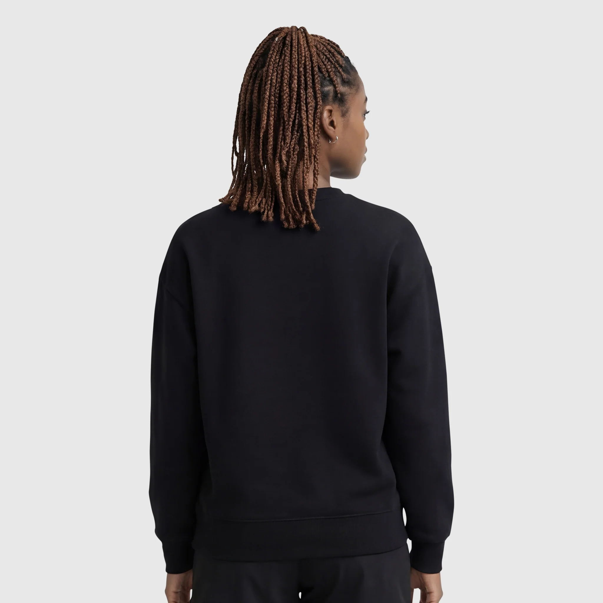 Powerblend Crewneck Sweatshirt, Embroidered Script Logo - Image 2