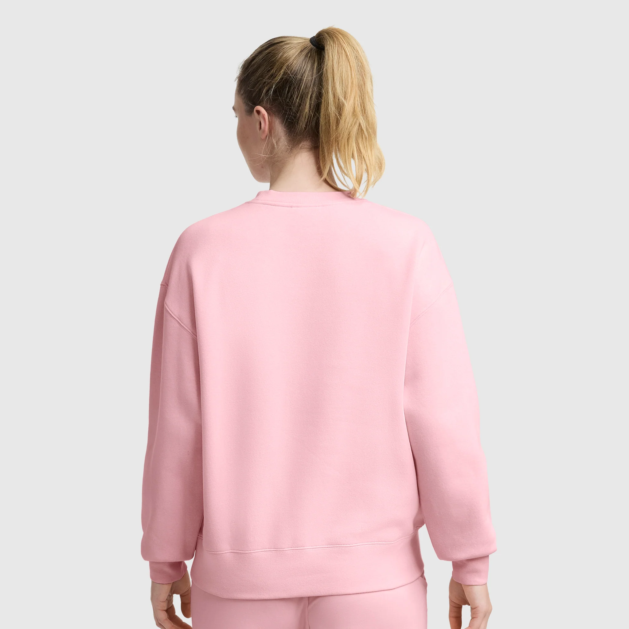 Powerblend Crewneck Sweatshirt, Embroidered Script Logo - Image 2
