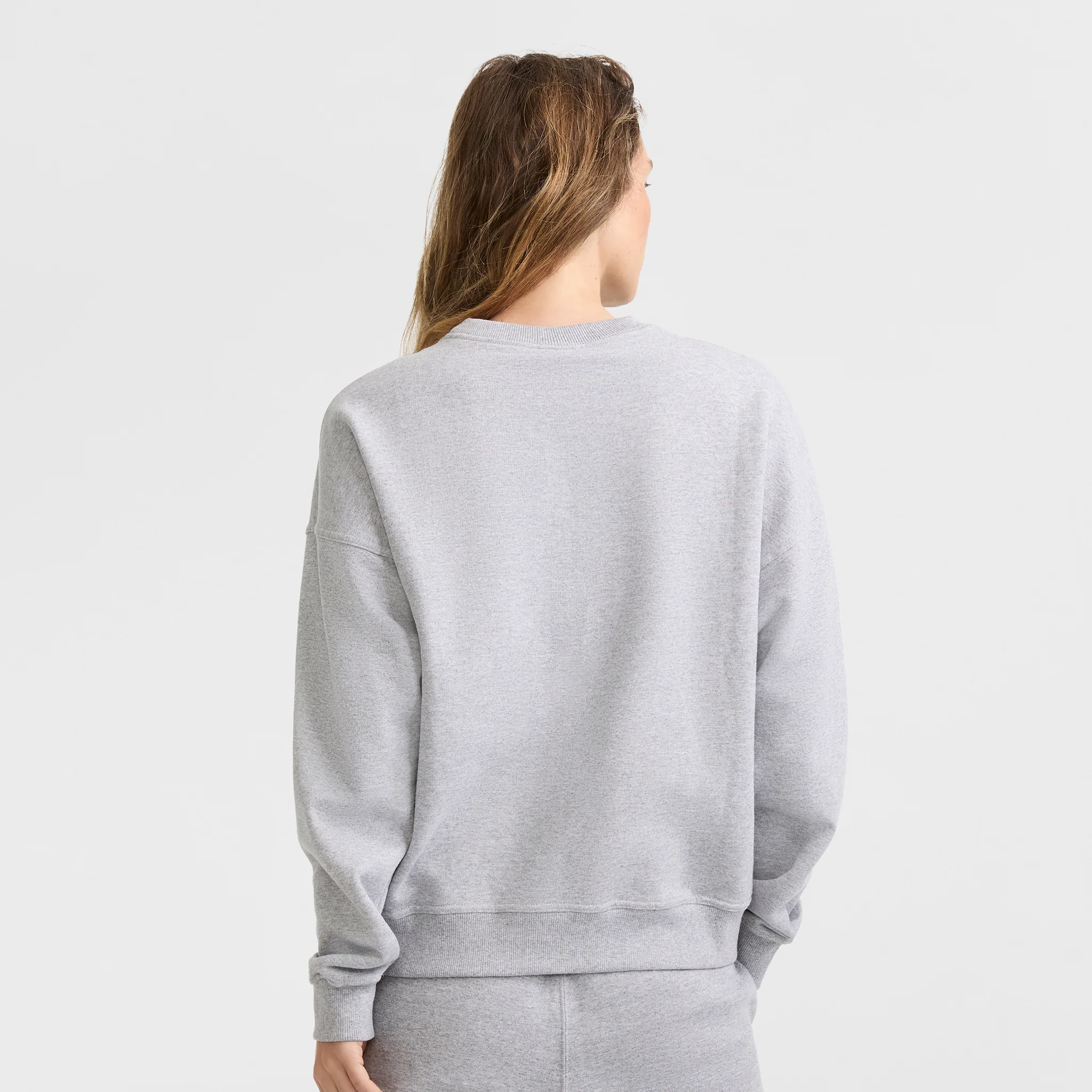 Powerblend Crewneck Sweatshirt, Script Logo - Image 2