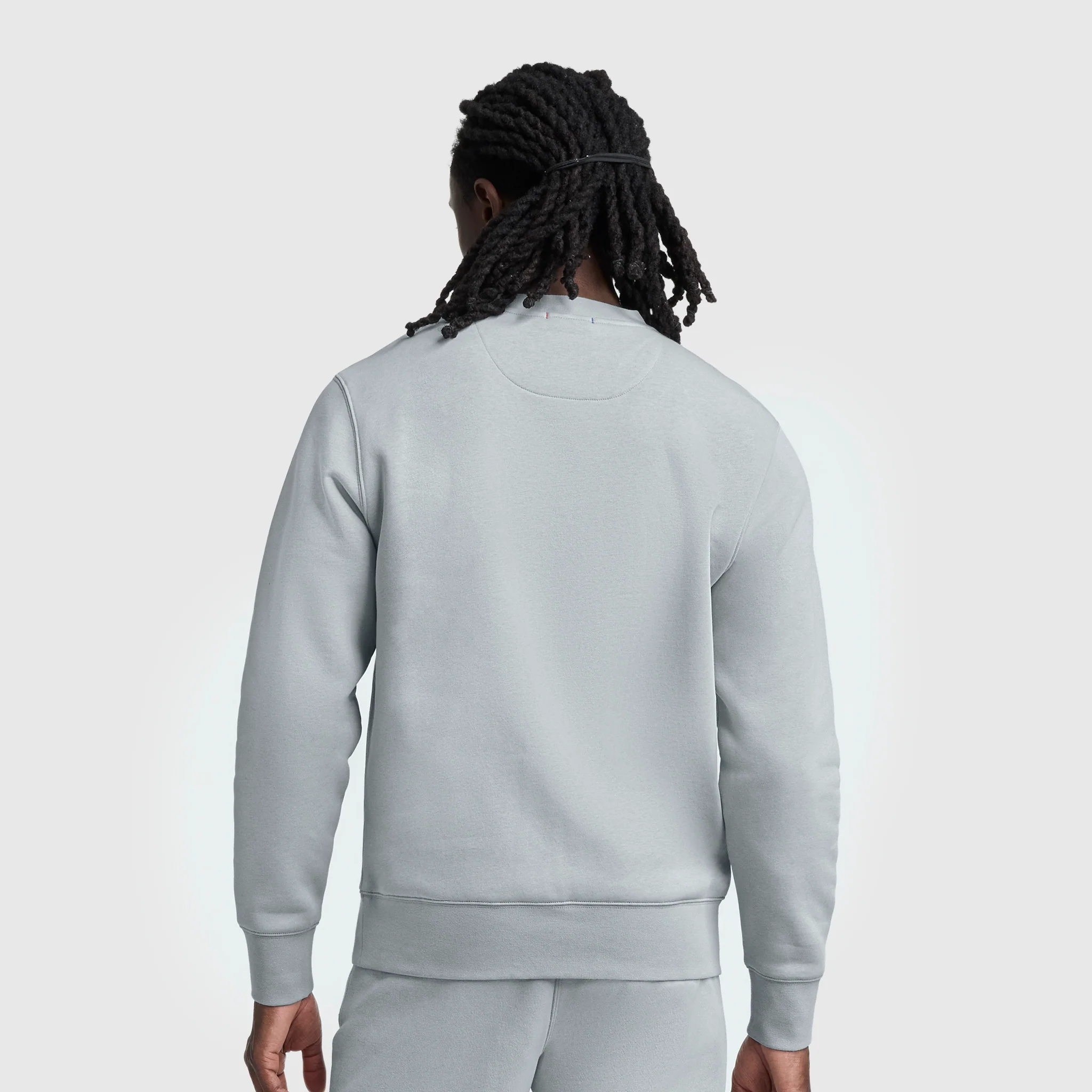 Powerblend Crewneck Sweatshirt, Tonal Script Logo - Image 2