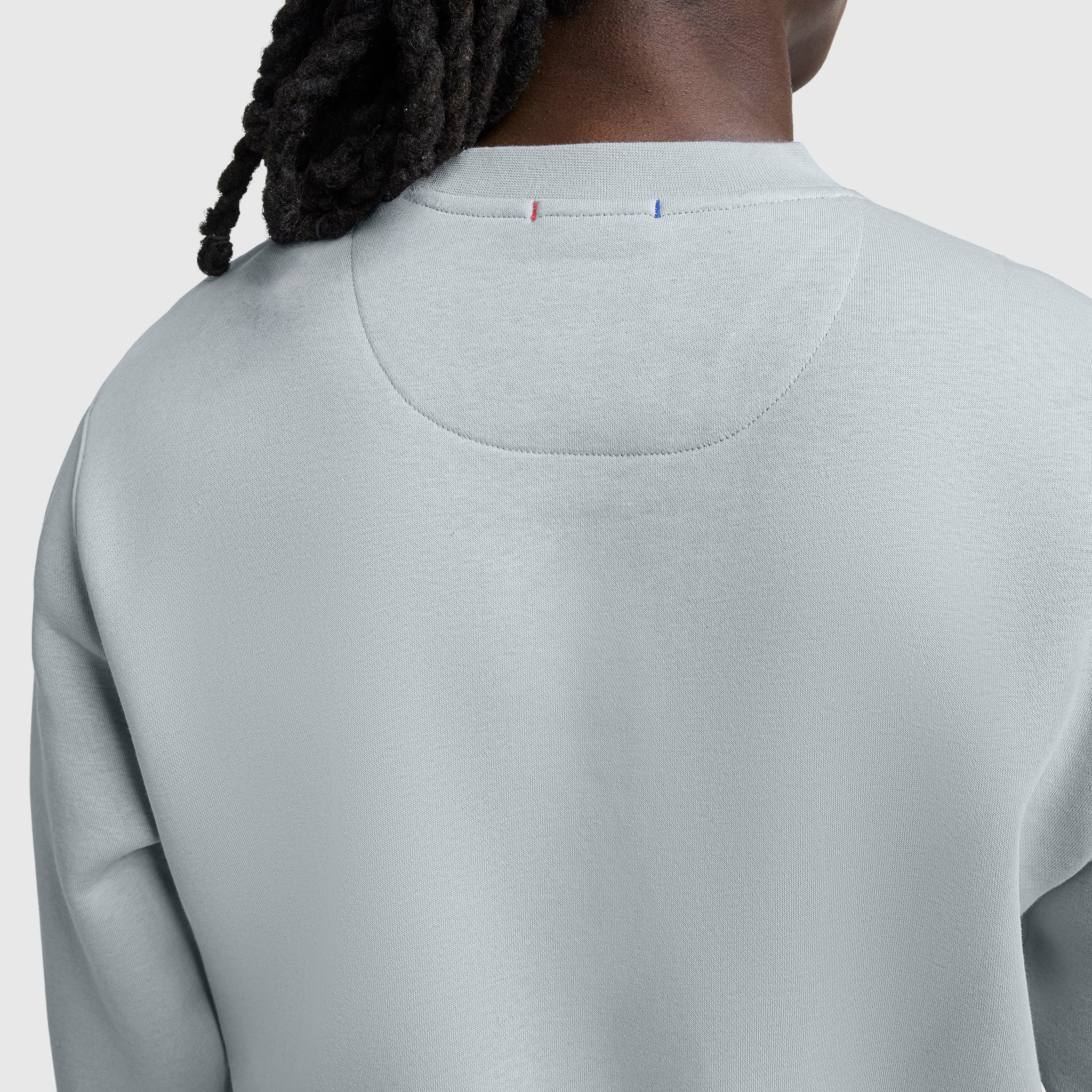 Powerblend Crewneck Sweatshirt, Tonal Script Logo - Image 3