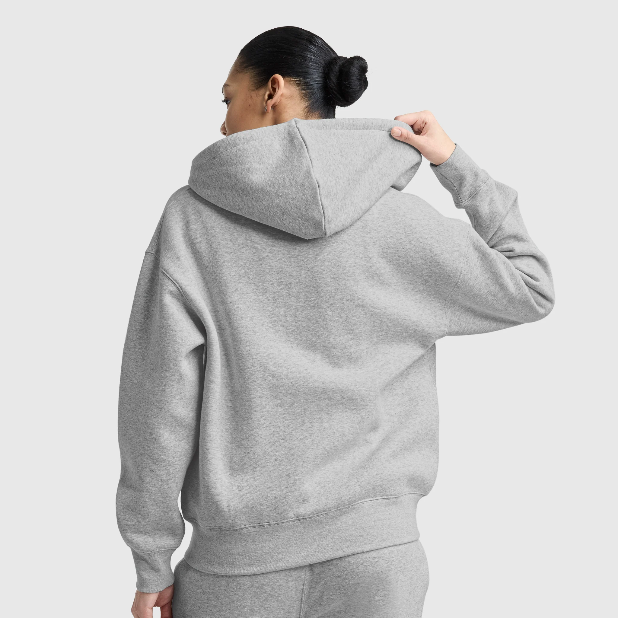 Powerblend Fleece Zip-Up Hoodie, C Logo - Image 2