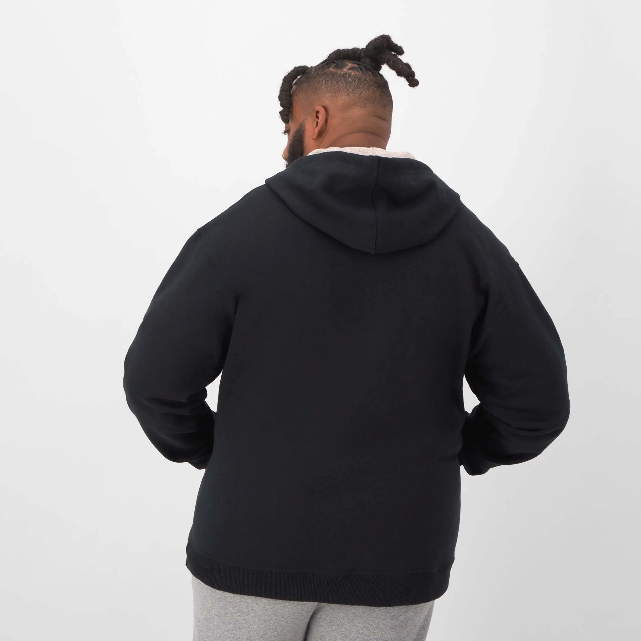 Powerblend Full-Zip Hoodie, C Logo - Big & Tall - Image 2