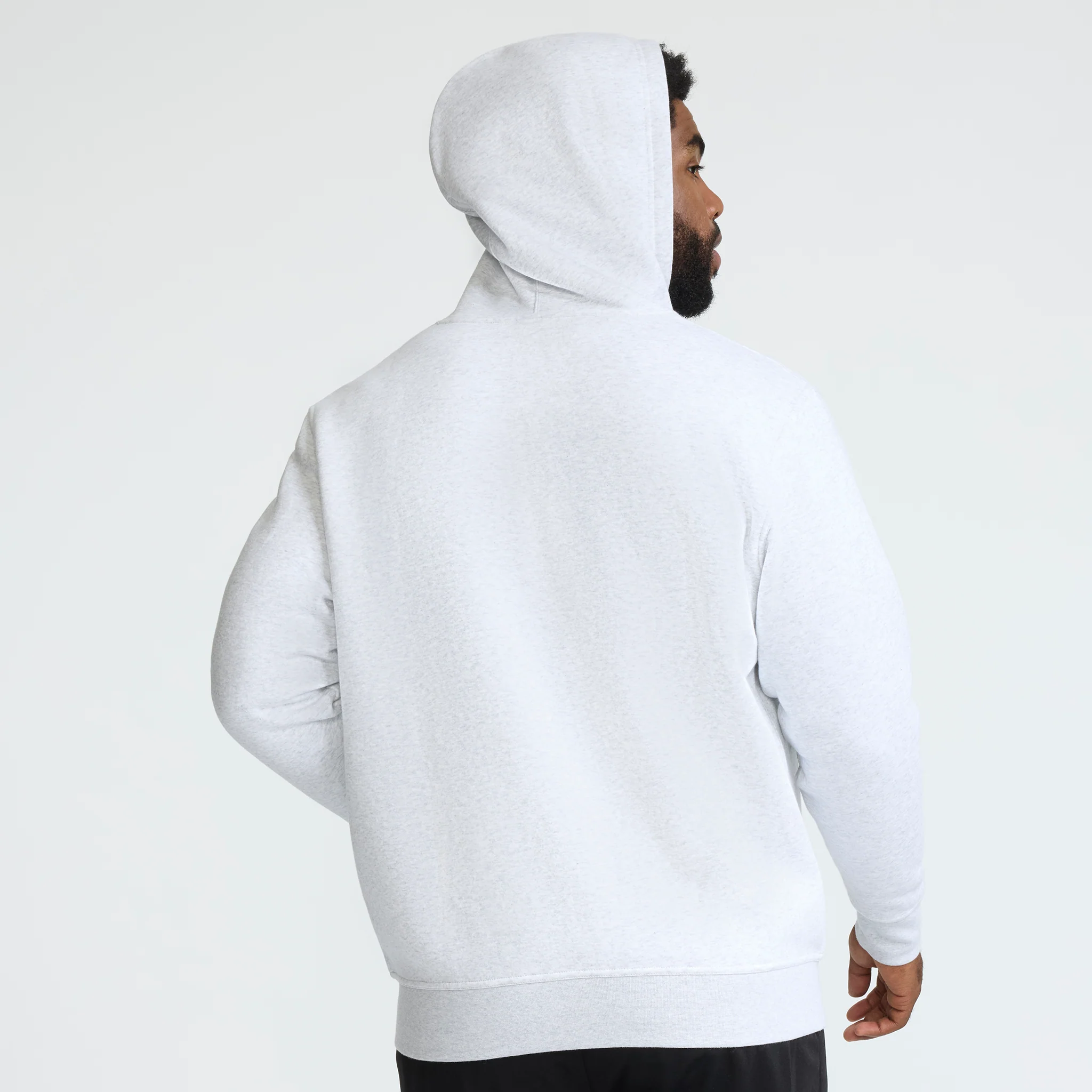Powerblend Full-Zip Hoodie, C Logo - Big & Tall - Image 2