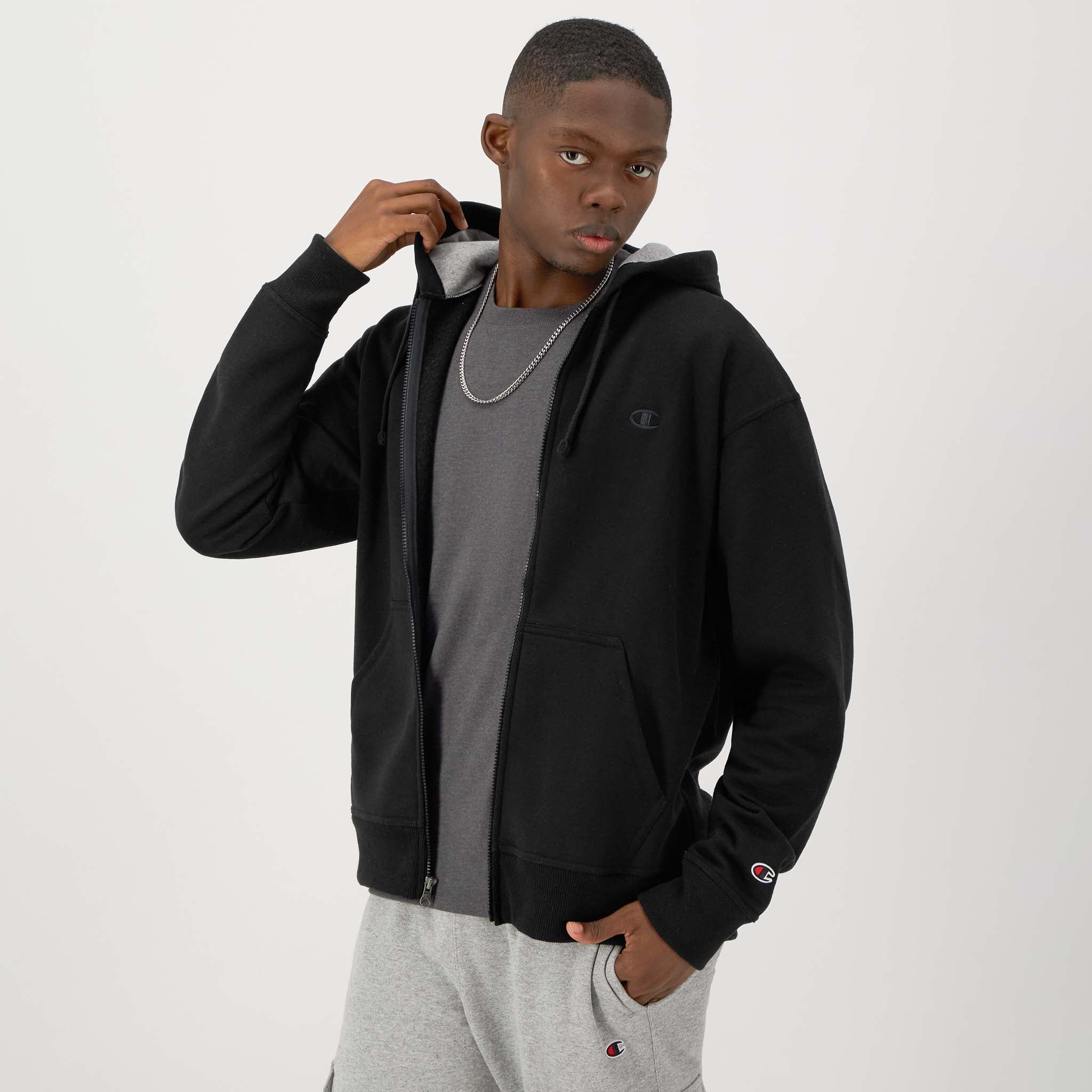 Powerblend Full-Zip Hoodie, C Logo - Image 2