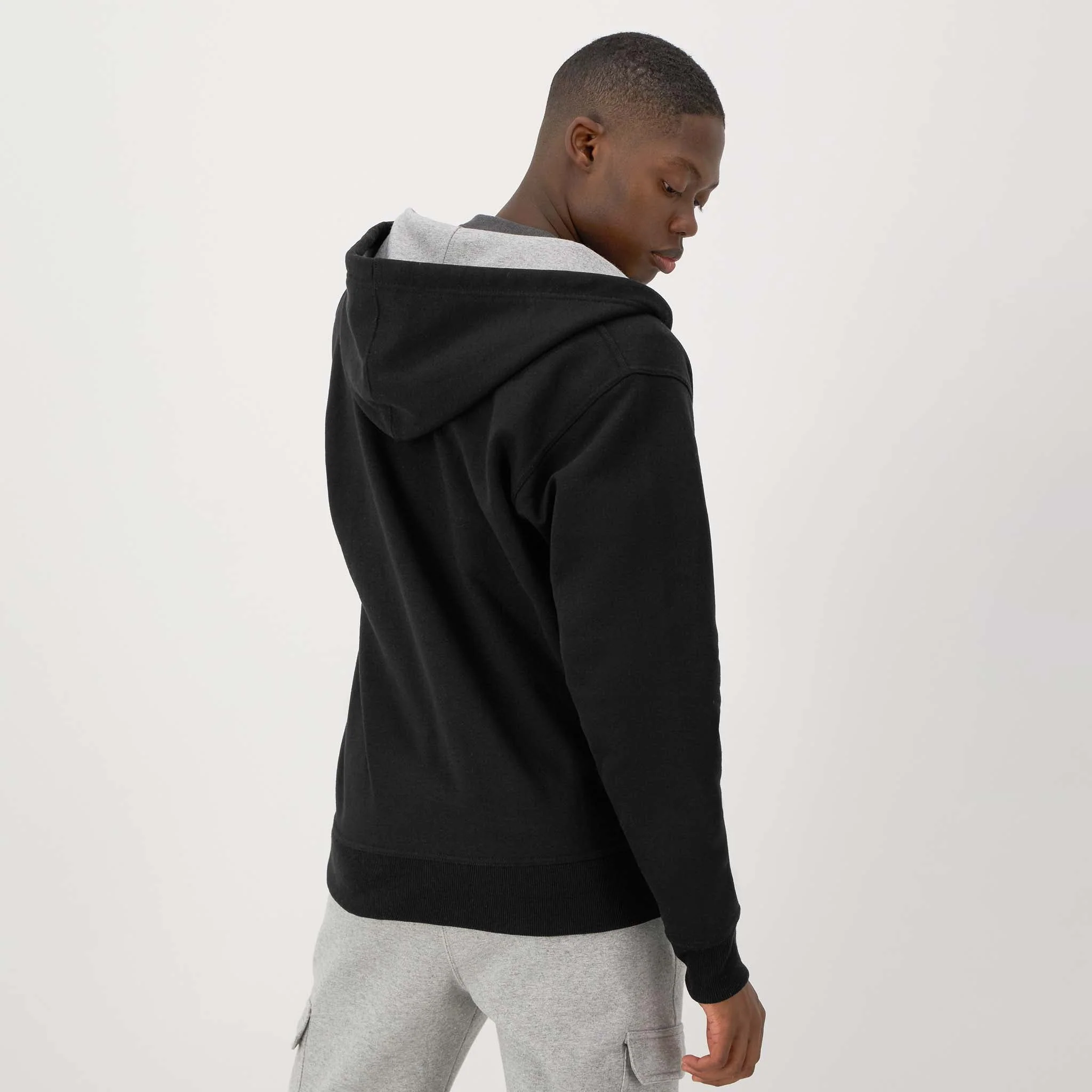 Powerblend Full-Zip Hoodie, C Logo - Image 3