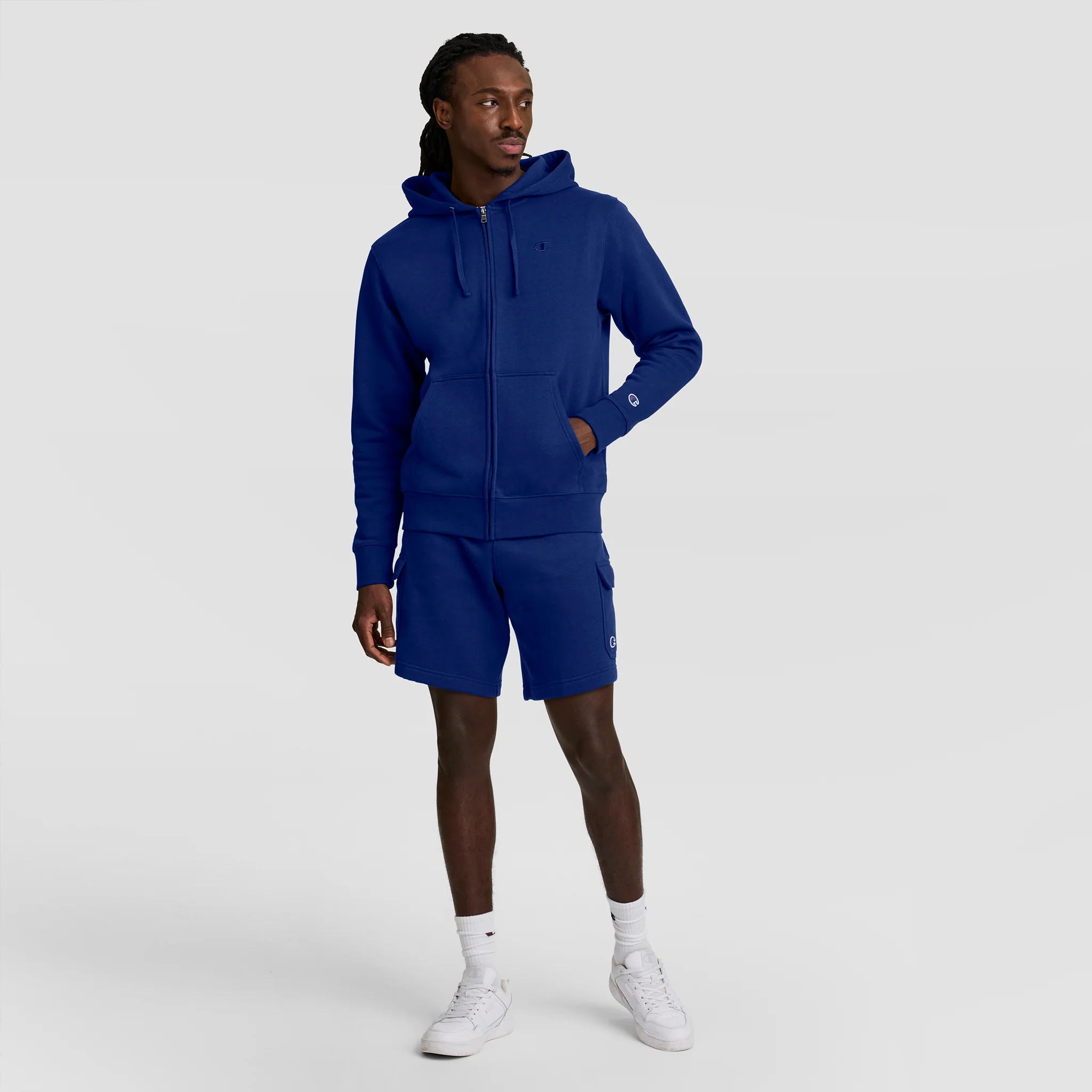 Powerblend Full-Zip Hoodie, C Logo - Image 7
