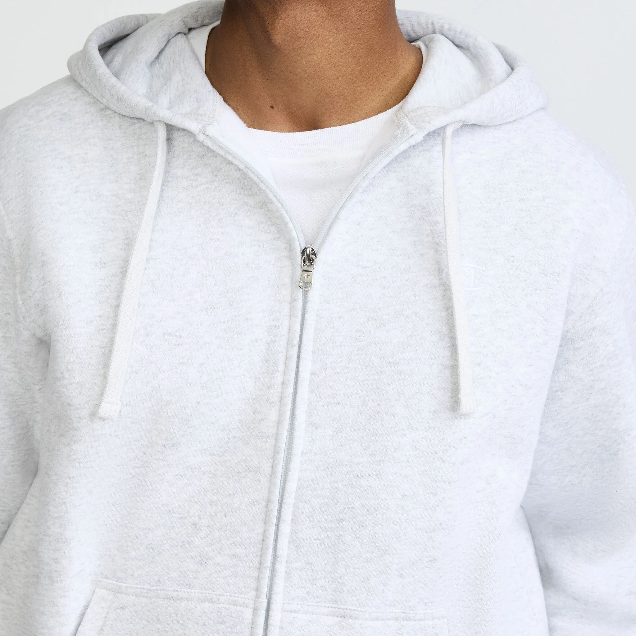 Powerblend Full-Zip Hoodie, C Logo - Image 3