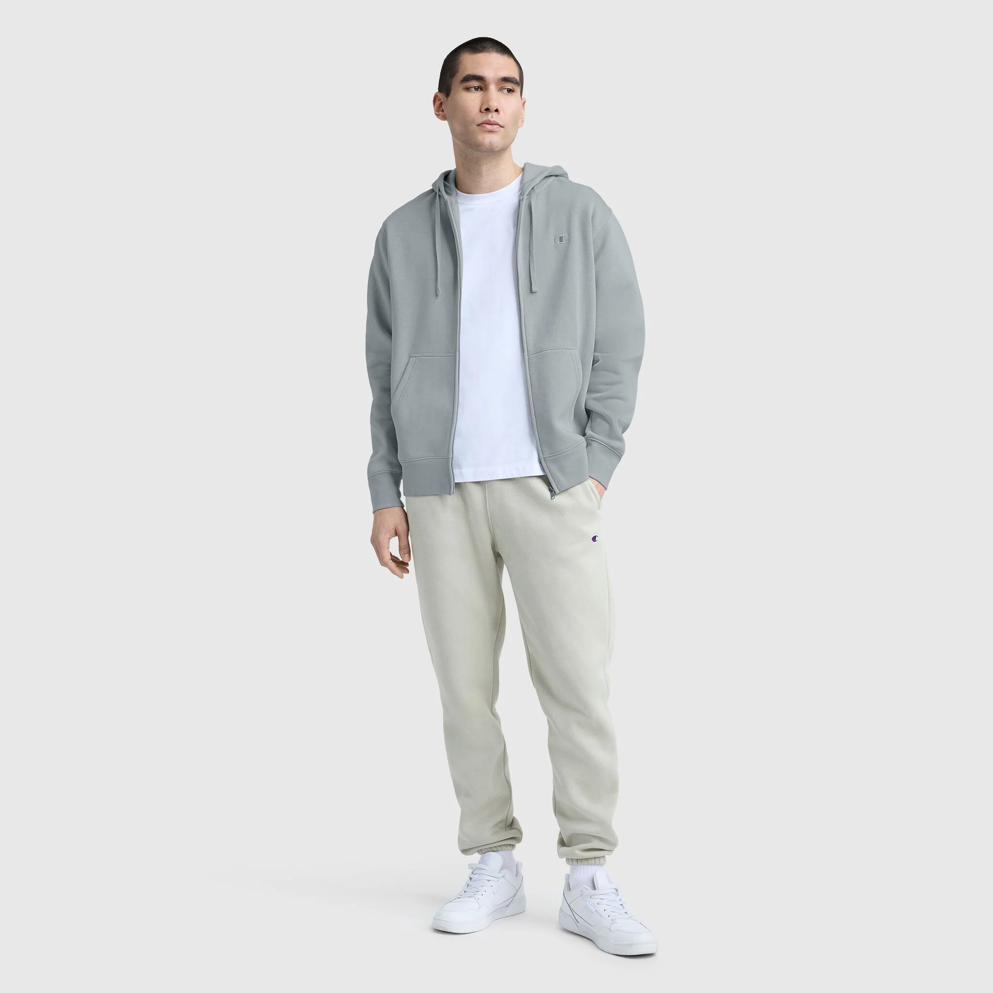 Powerblend Full-Zip Hoodie, C Logo - Image 6