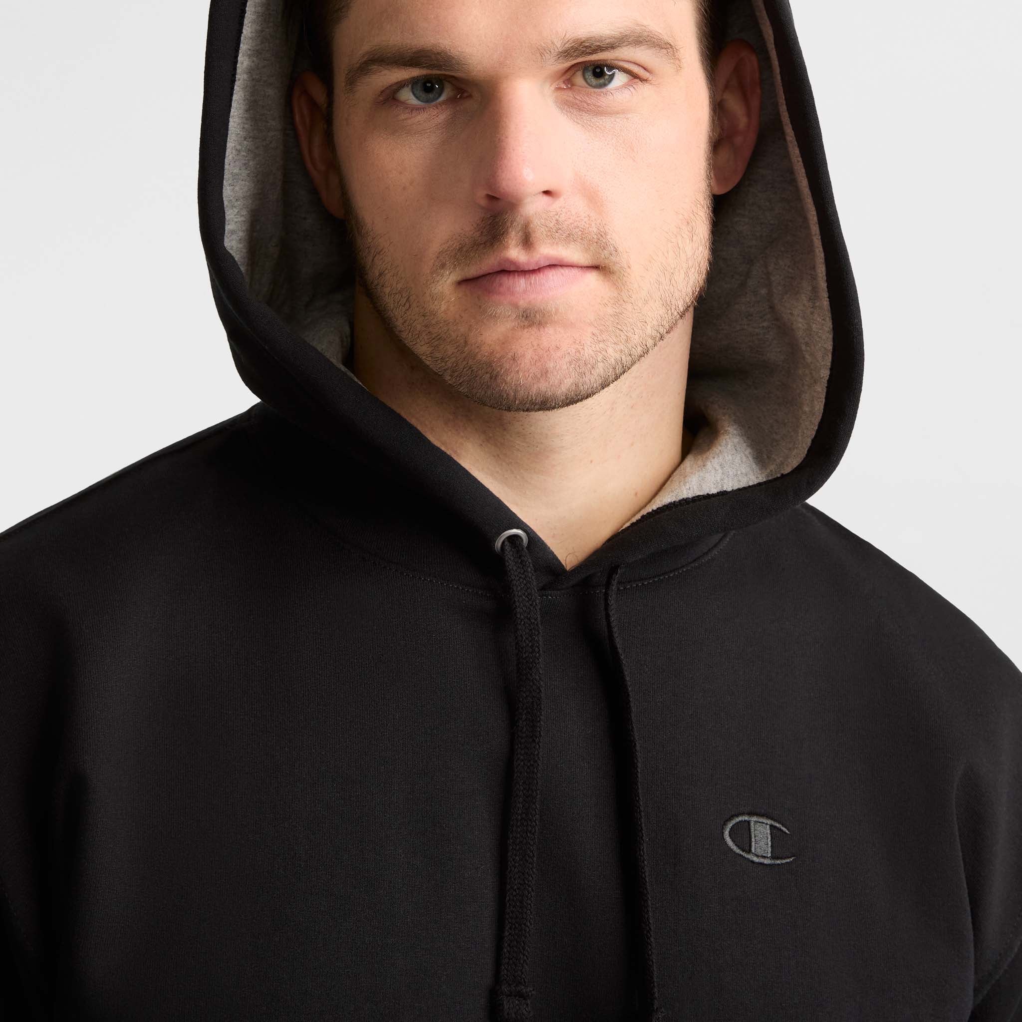 Powerblend Hoodie, C Logo - Big & Tall - Image 3