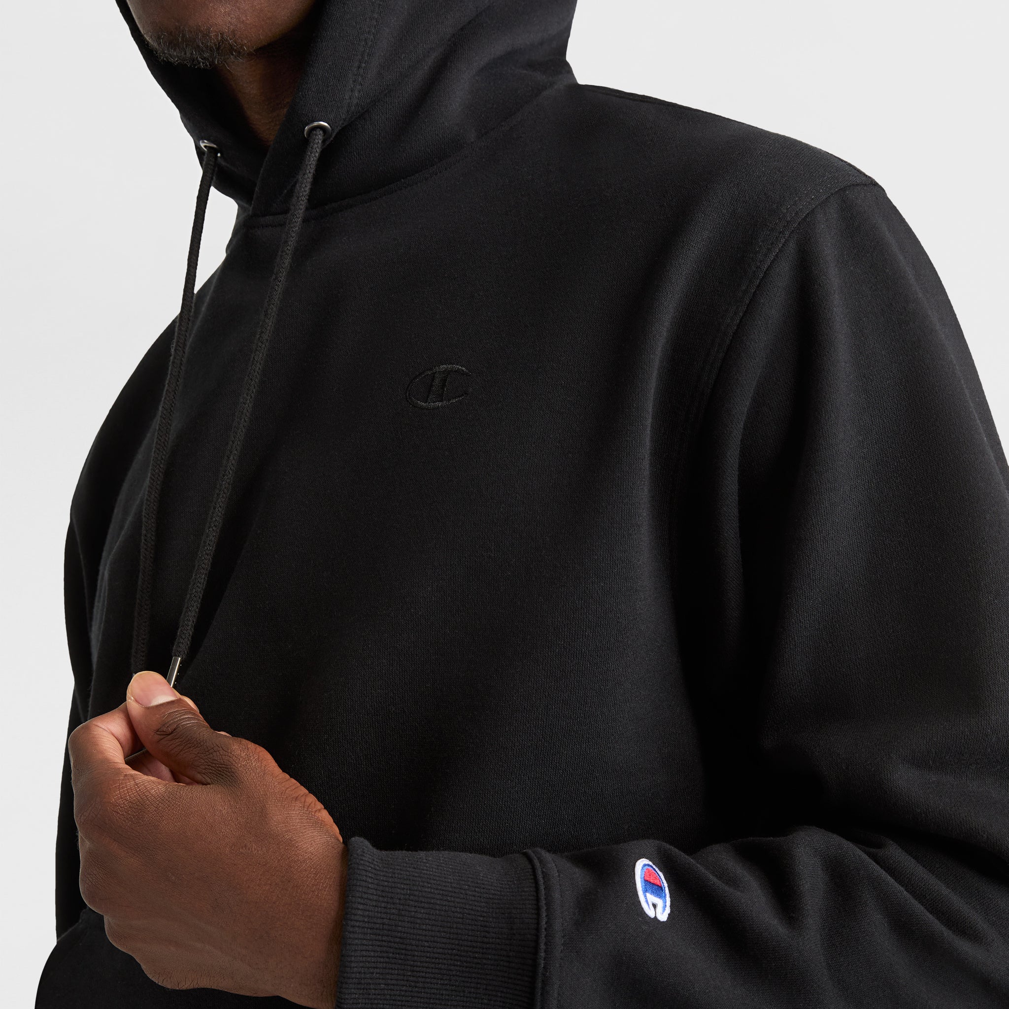 Powerblend Hoodie, C Logo - Image 3
