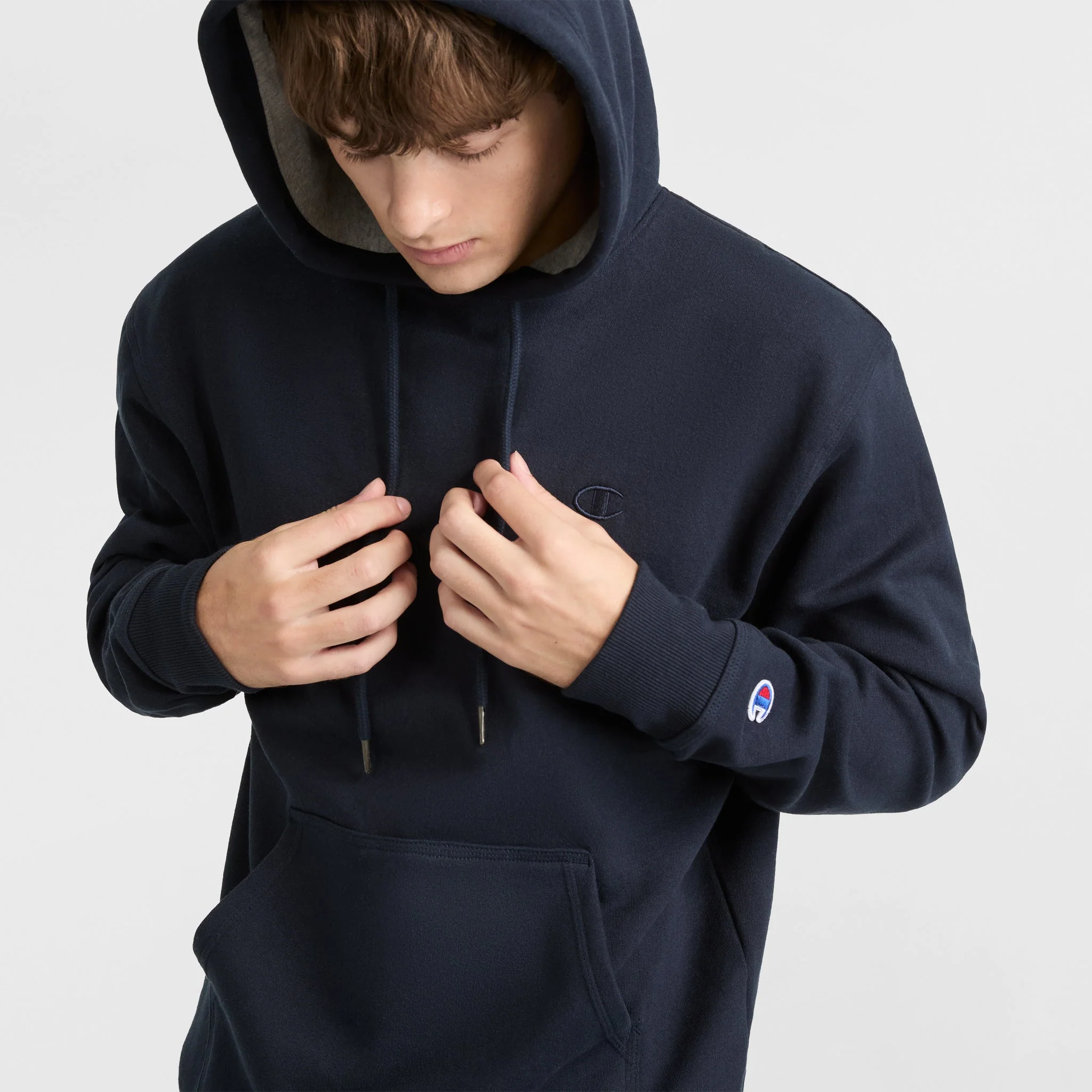 Powerblend Hoodie, C Logo - Image 3