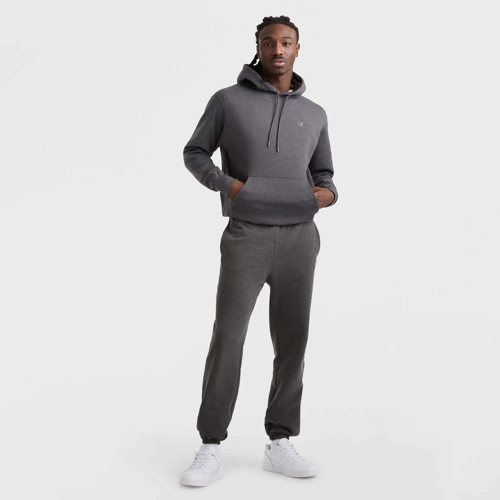 Powerblend Hoodie, C Logo - Image 4