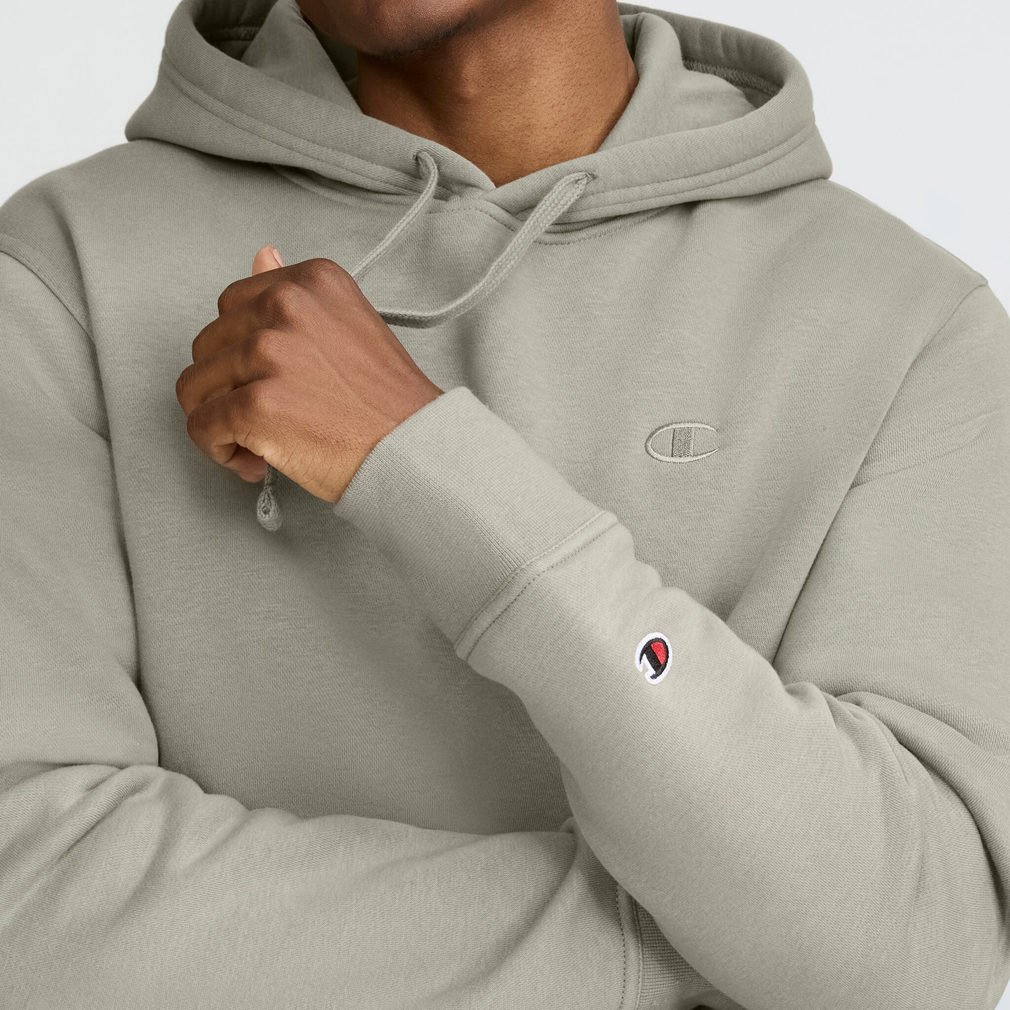 Powerblend Hoodie, C Logo - Image 3