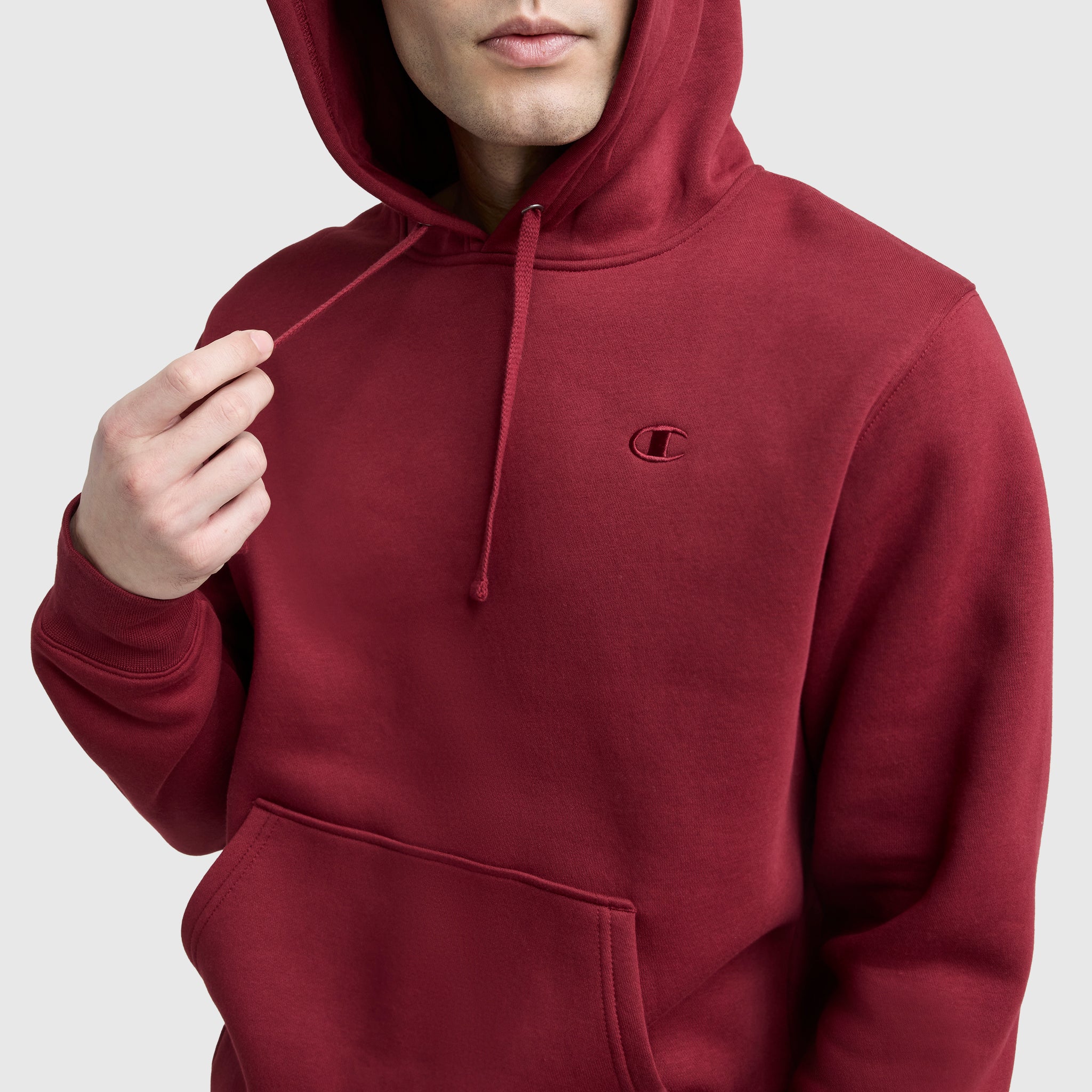 Powerblend Hoodie, C Logo - Image 6