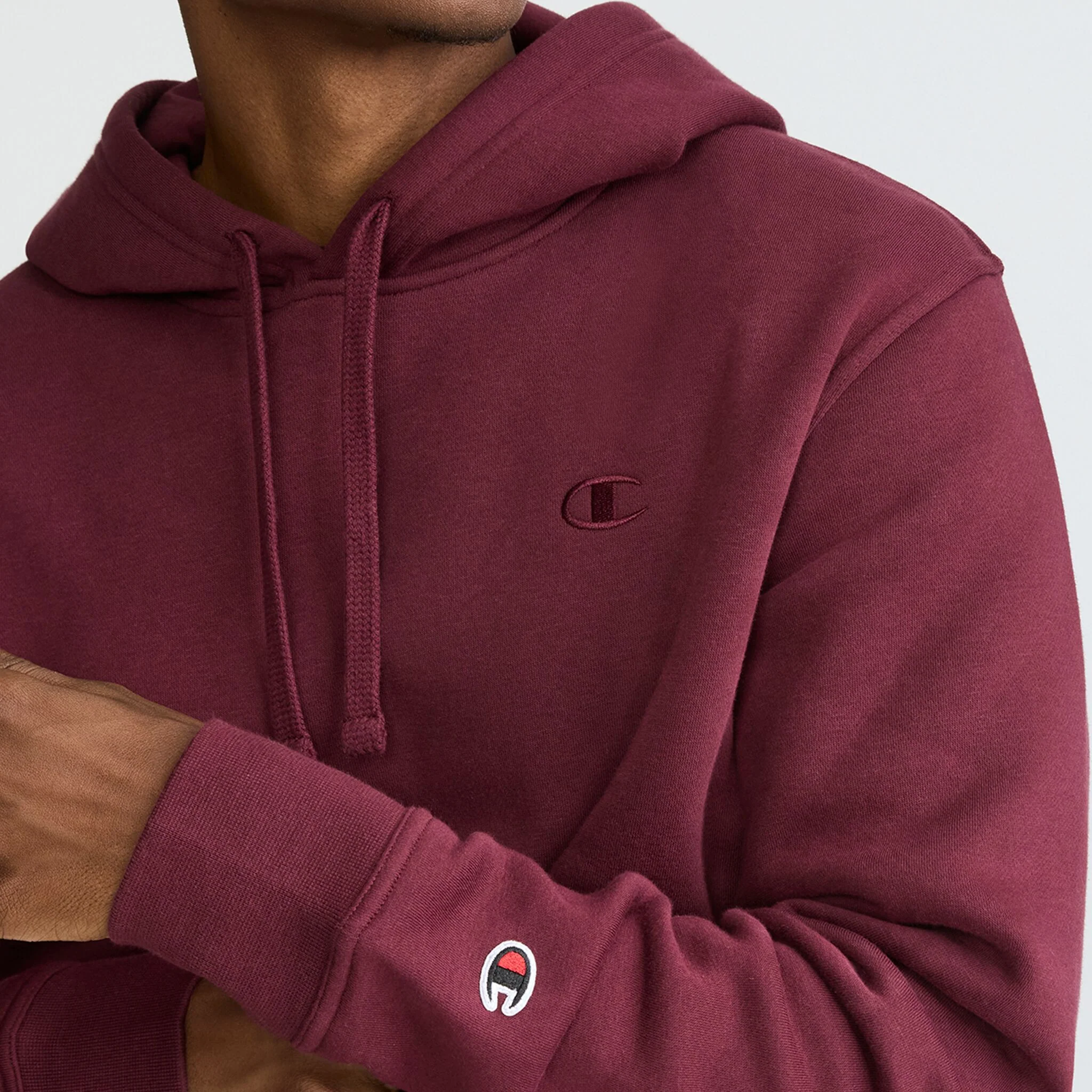 Powerblend Hoodie, C Logo - Image 3