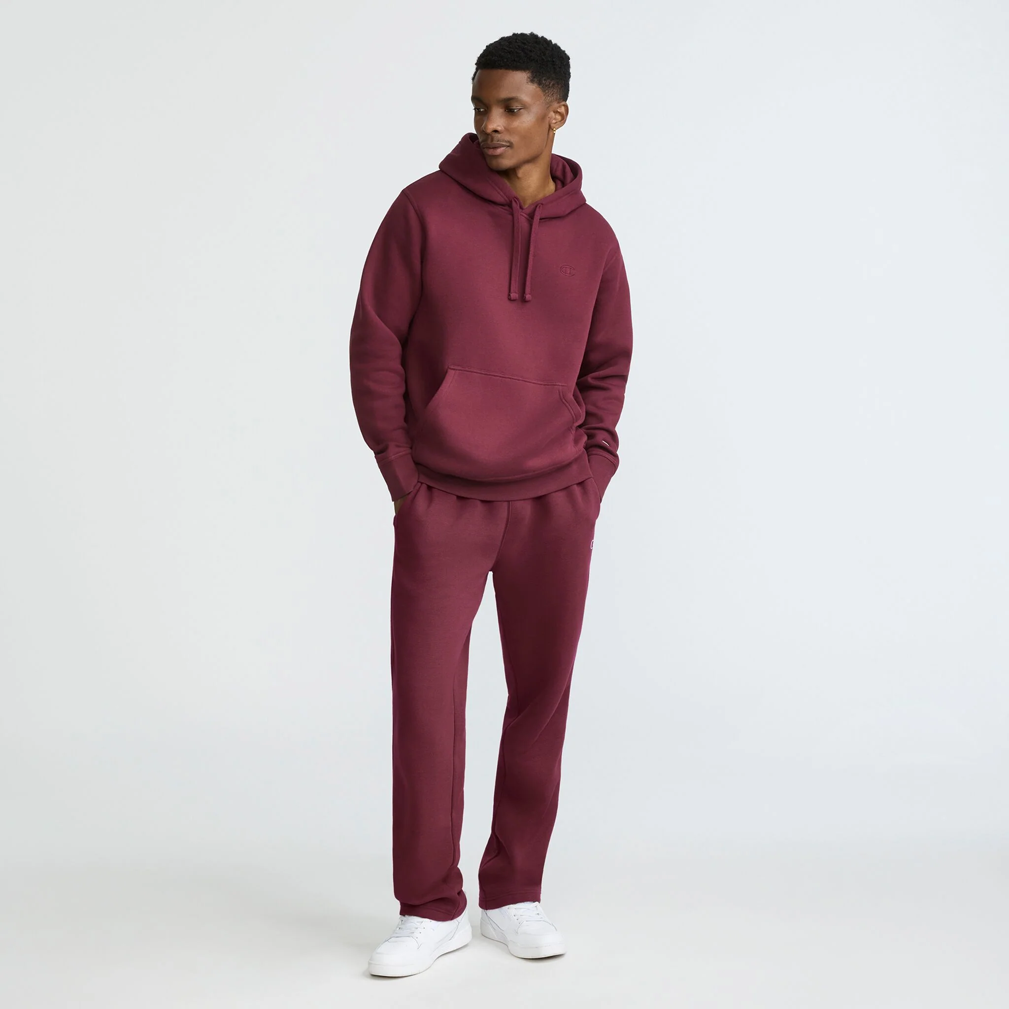 Powerblend Hoodie, C Logo - Image 5