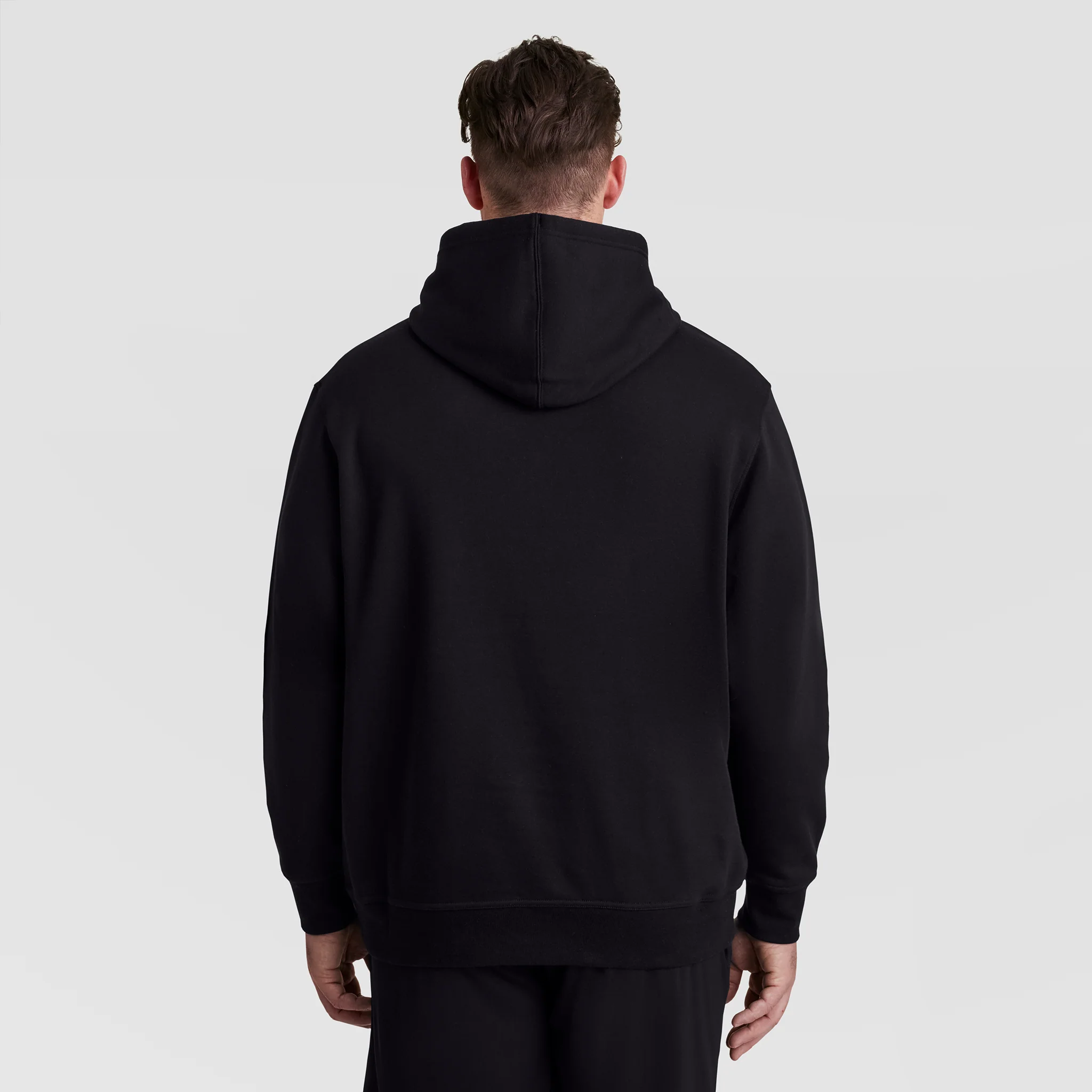 Powerblend Hoodie, Full Script Logo - Big & Tall - Image 2