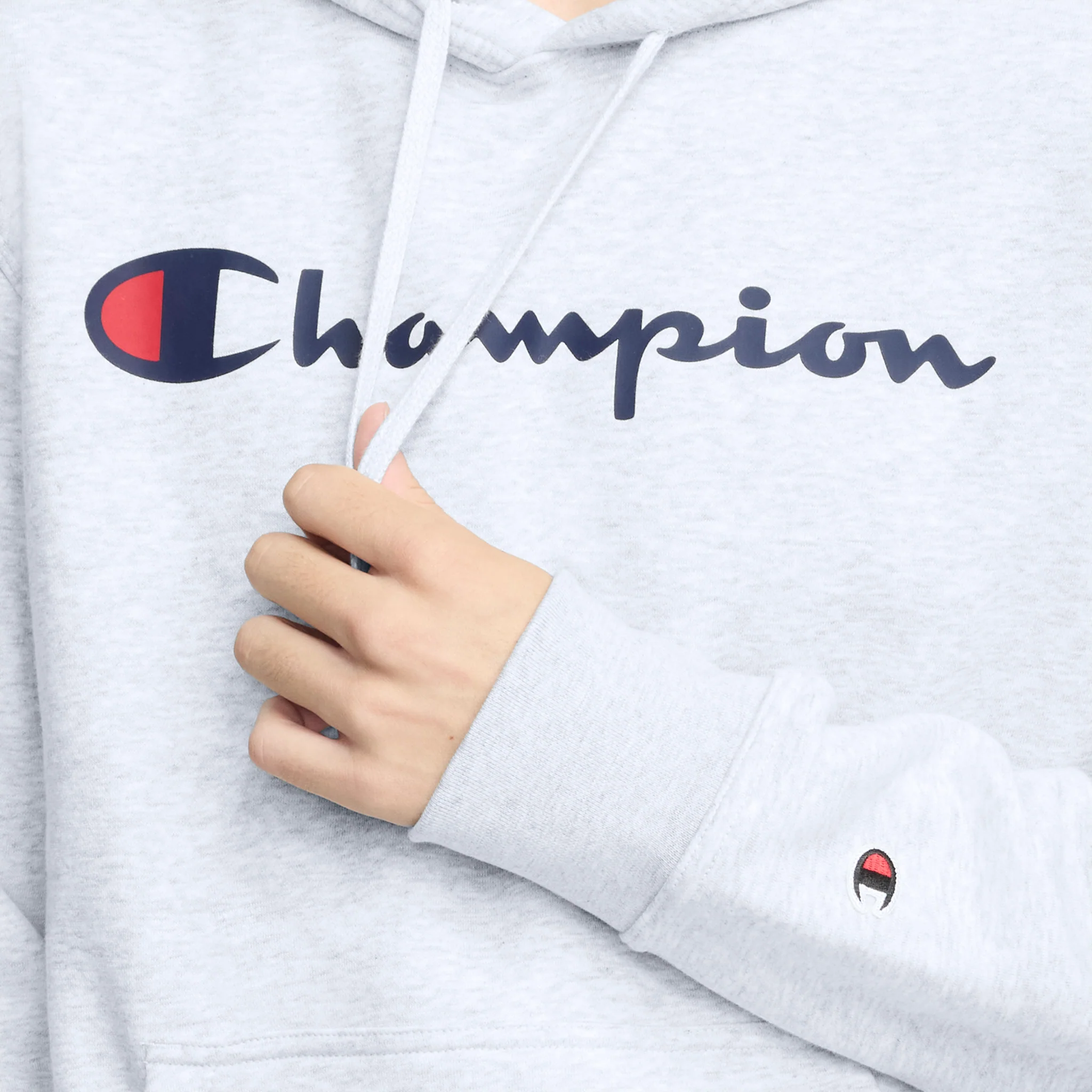 Powerblend Hoodie, Full Script Logo - Image 3