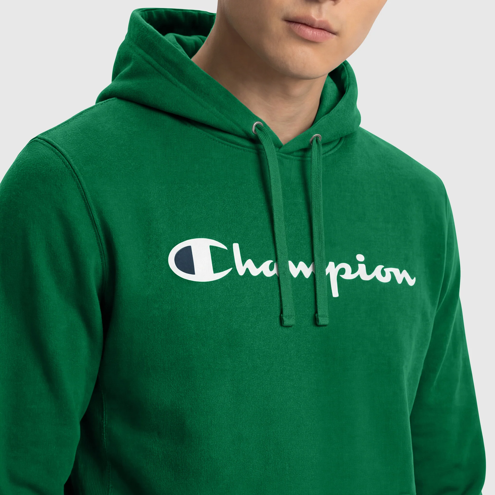Powerblend Hoodie, Full Script Logo - Image 4