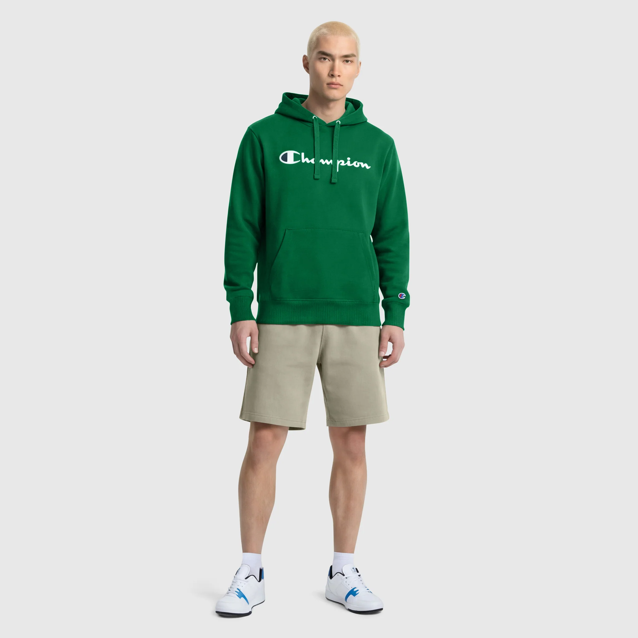 Powerblend Hoodie, Full Script Logo - Image 7