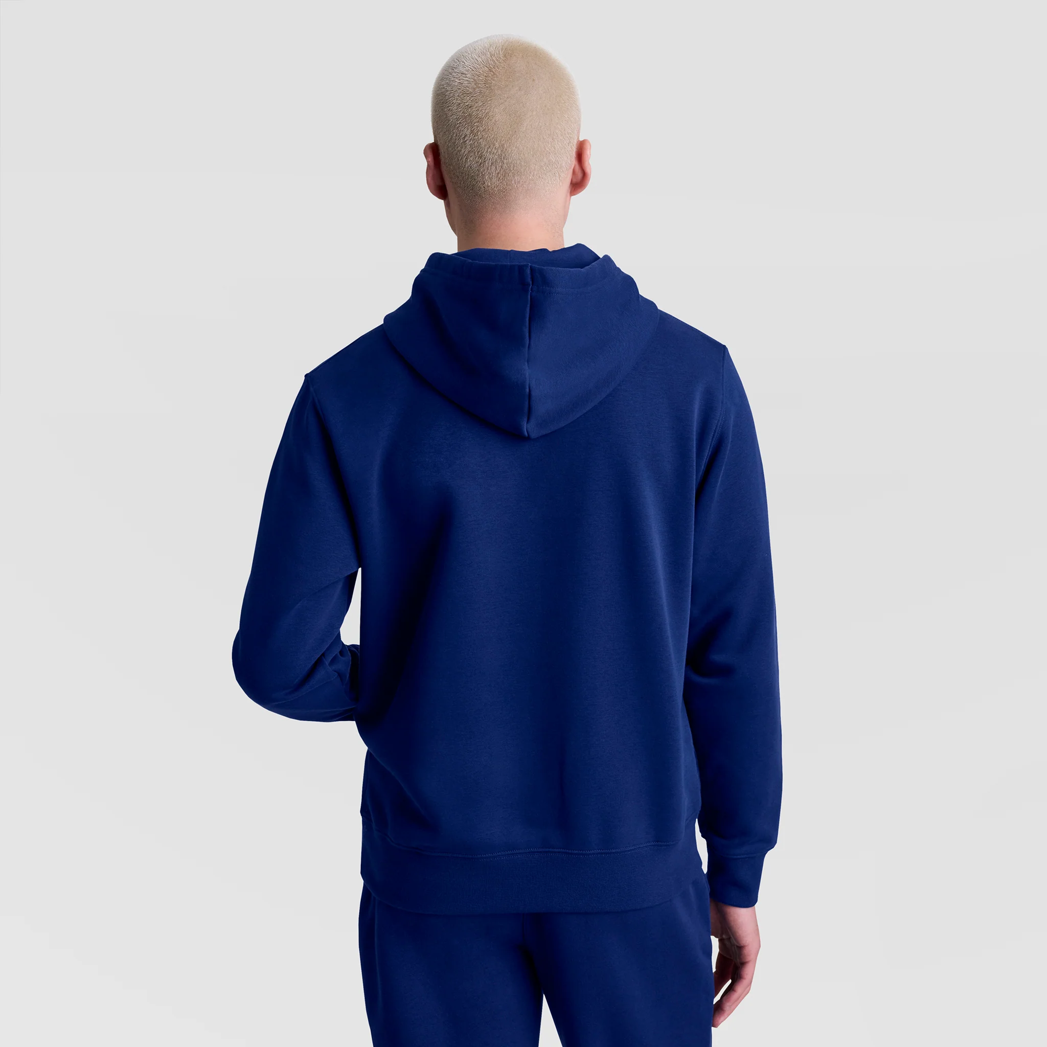Powerblend Hoodie, Tonal Script Logo - Image 3