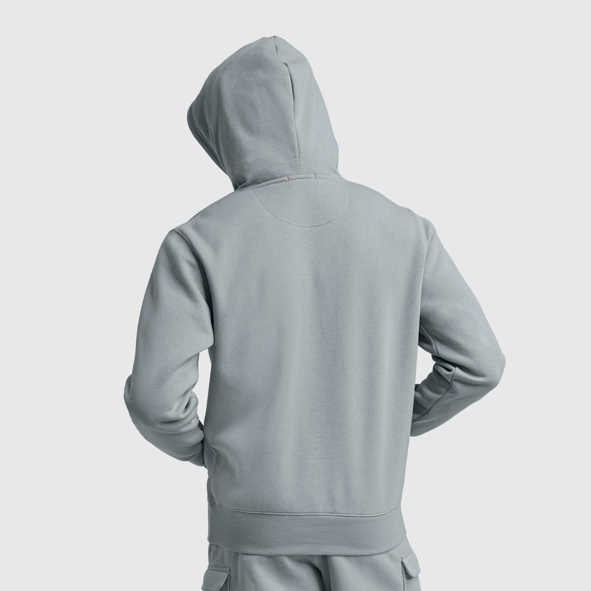 Powerblend Hoodie, Tonal Script Logo - Image 2