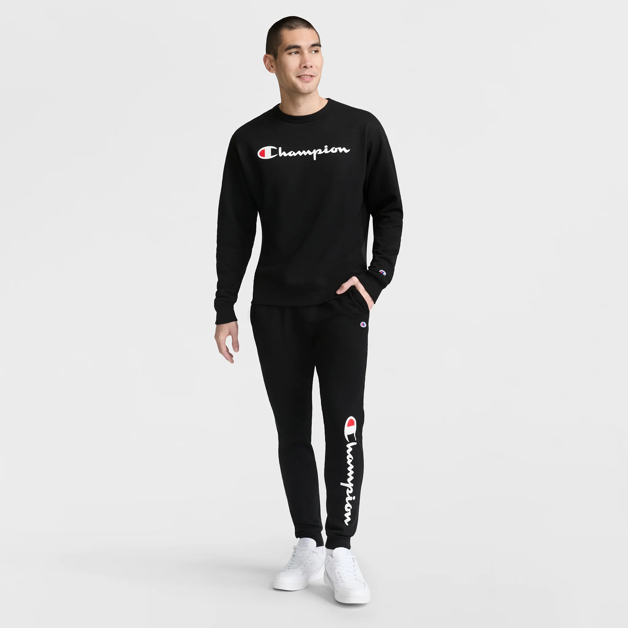 Powerblend Joggers, Script Logo - Image 5