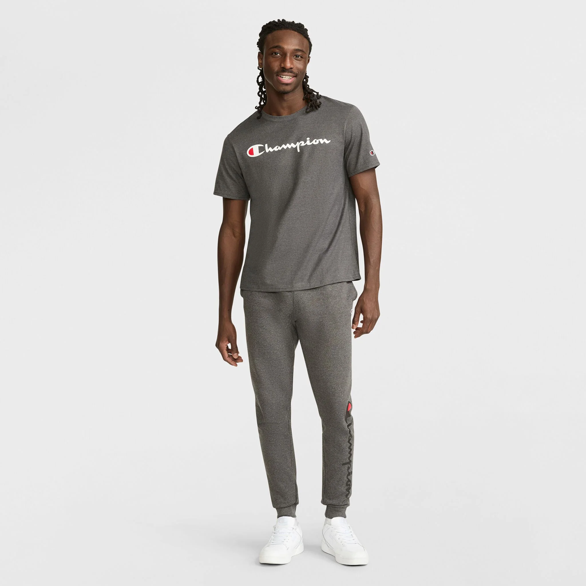 Powerblend Joggers, Script Logo - Image 4