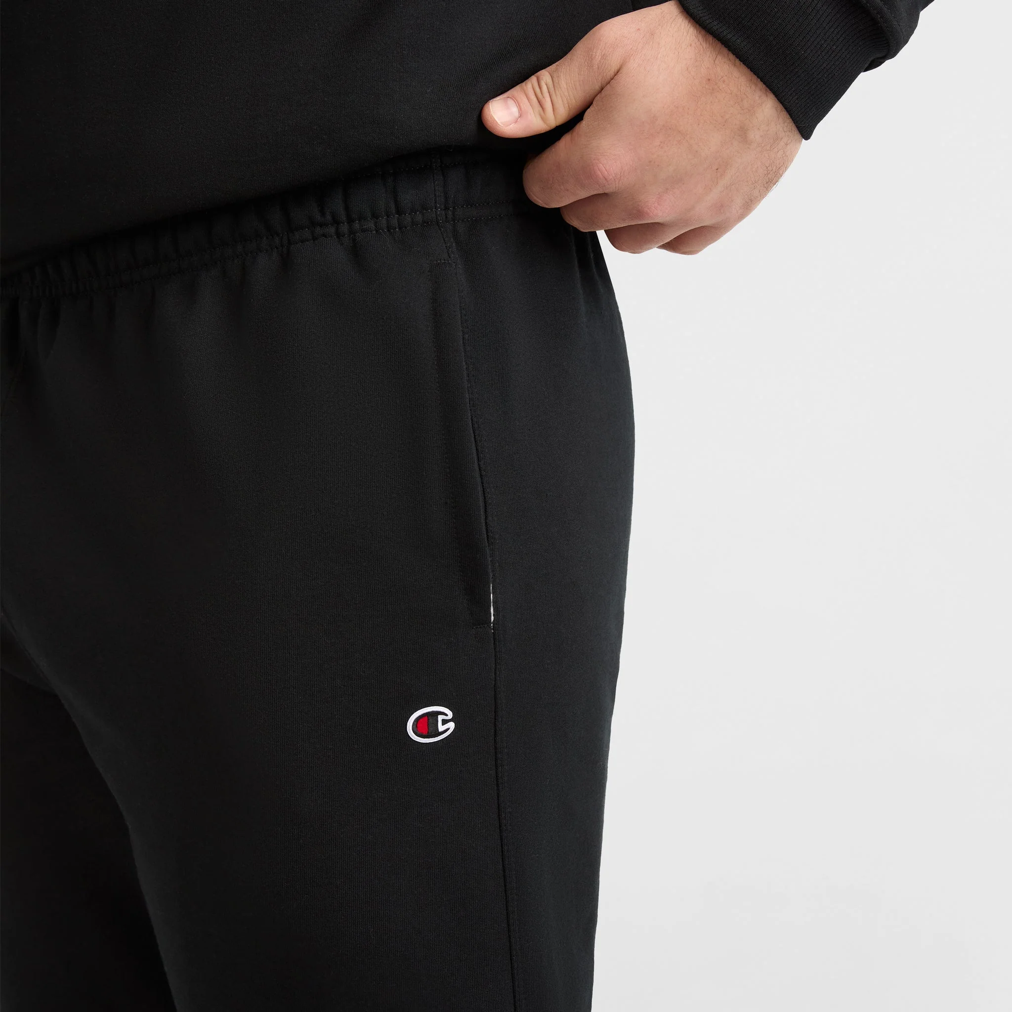 Powerblend Sweatpants, Cinched Bottom, C Logo - Big & Tall - Image 3