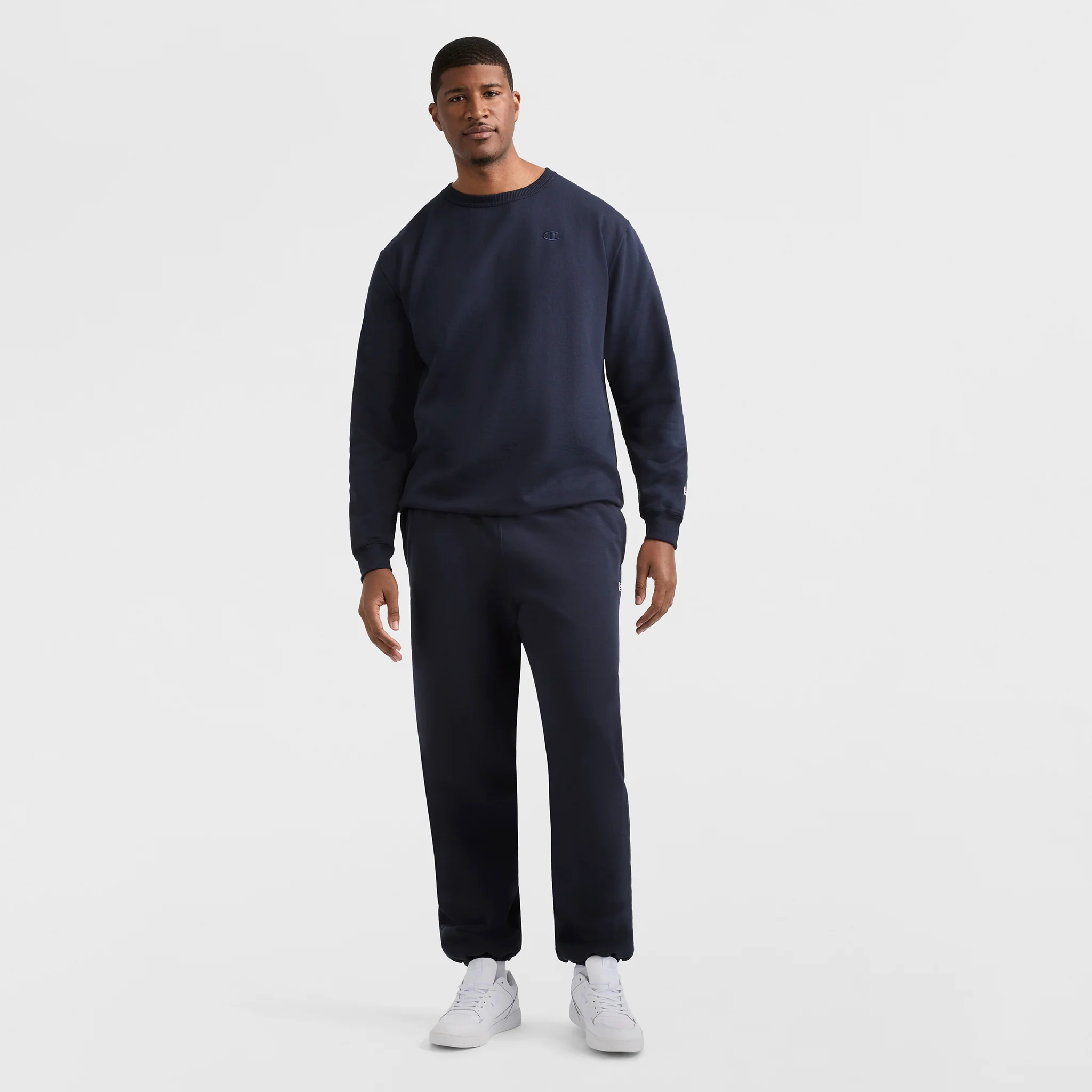 Powerblend Sweatpants, Cinched Bottom, C Logo - Big & Tall - Image 4