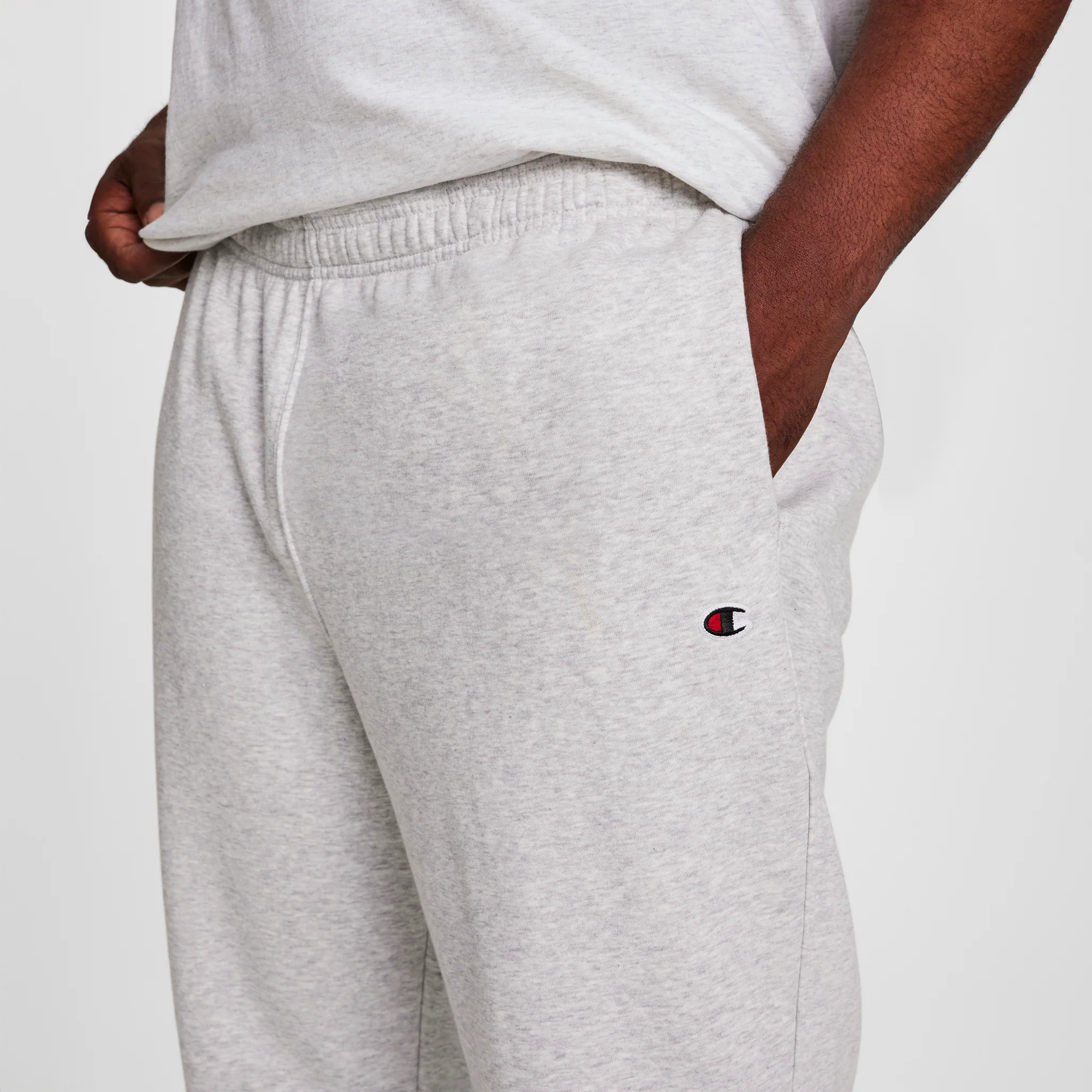 Powerblend Sweatpants, Cinched Bottom, C Logo - Big & Tall - Image 4