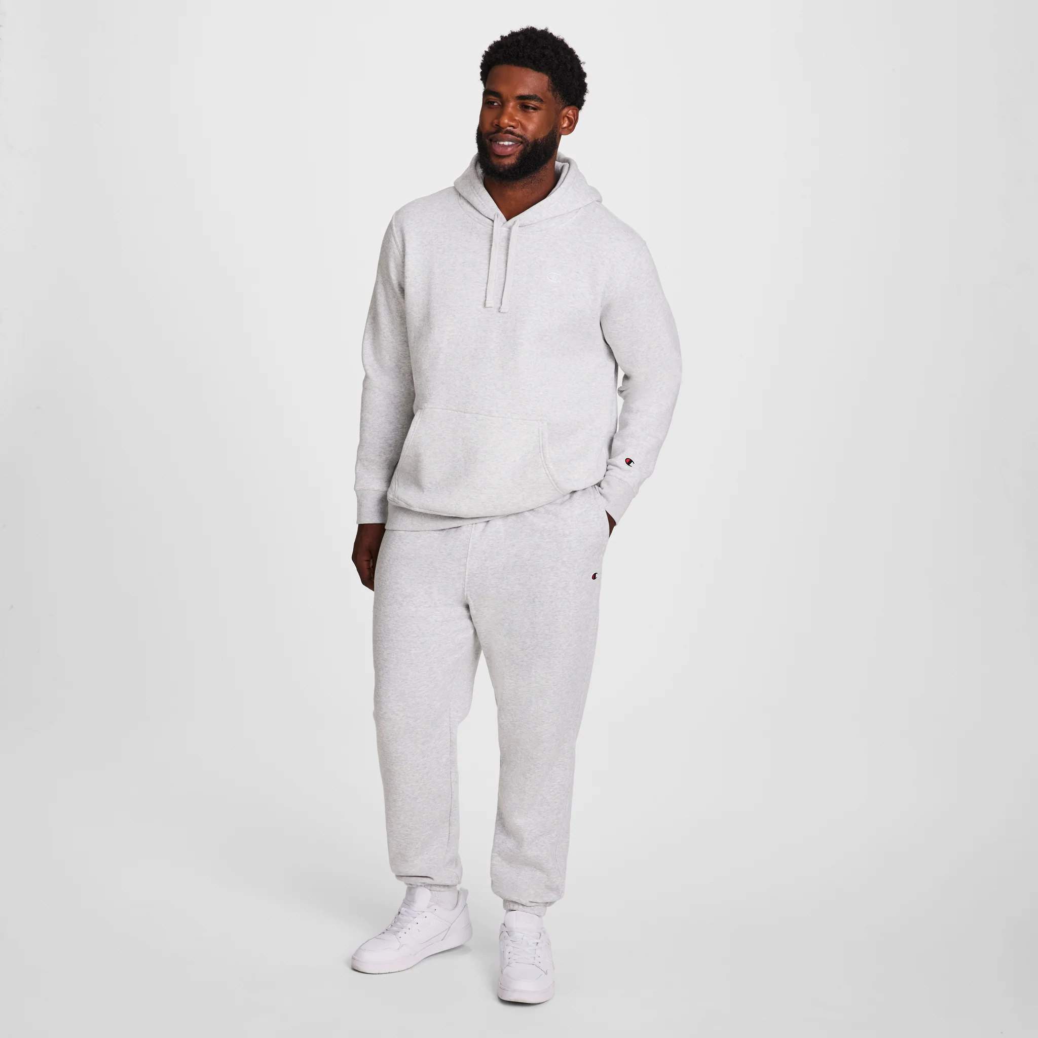 Powerblend Sweatpants, Cinched Bottom, C Logo - Big & Tall - Image 5