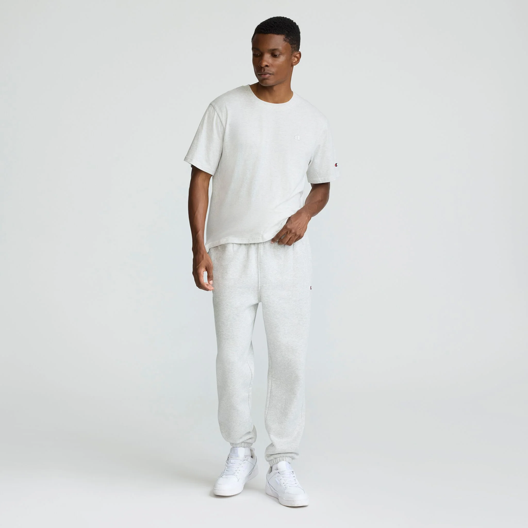 Powerblend Sweatpants, Cinched Bottom, C Logo - Image 5
