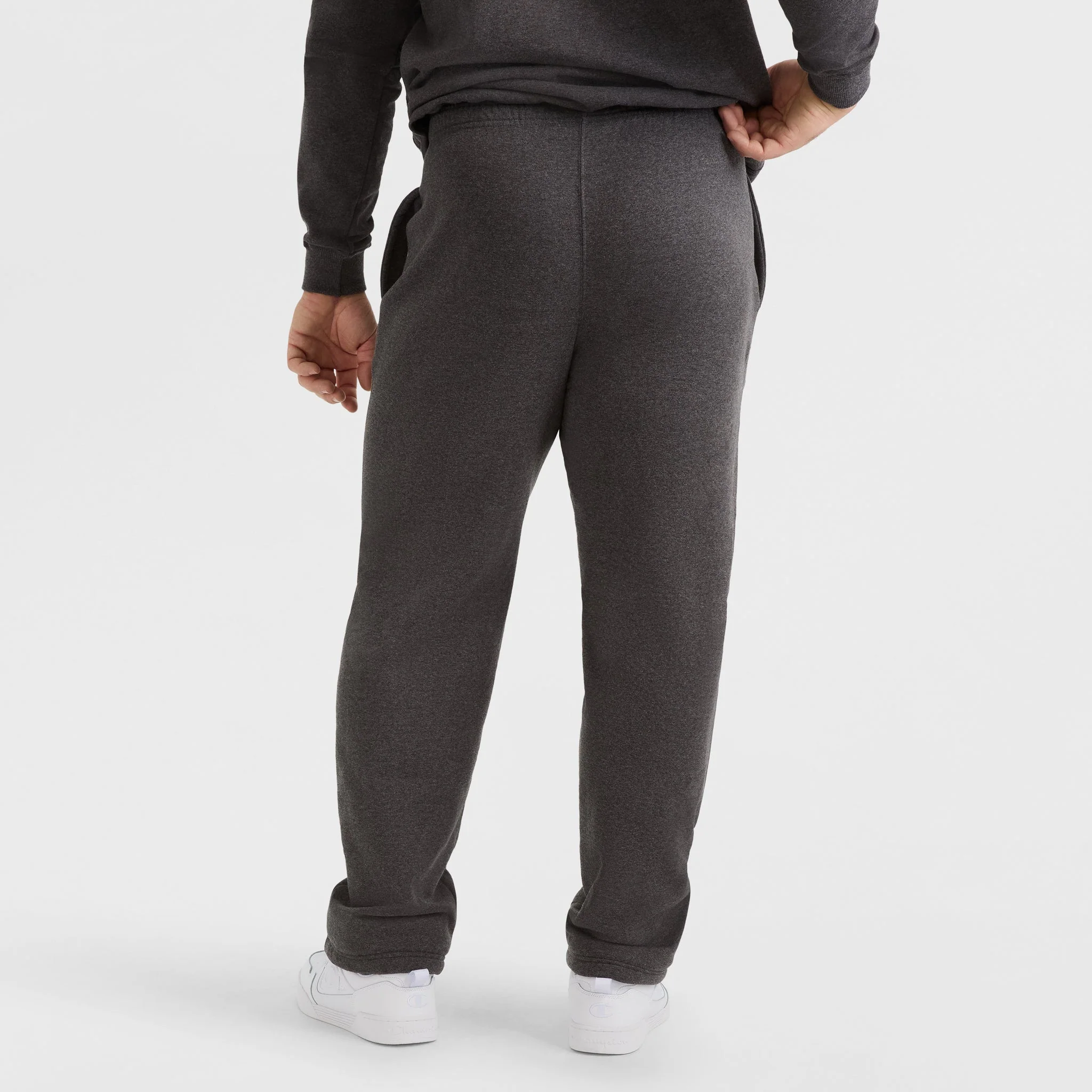 Powerblend Sweatpants, Open Hem, C Logo - Big & Tall - Image 2